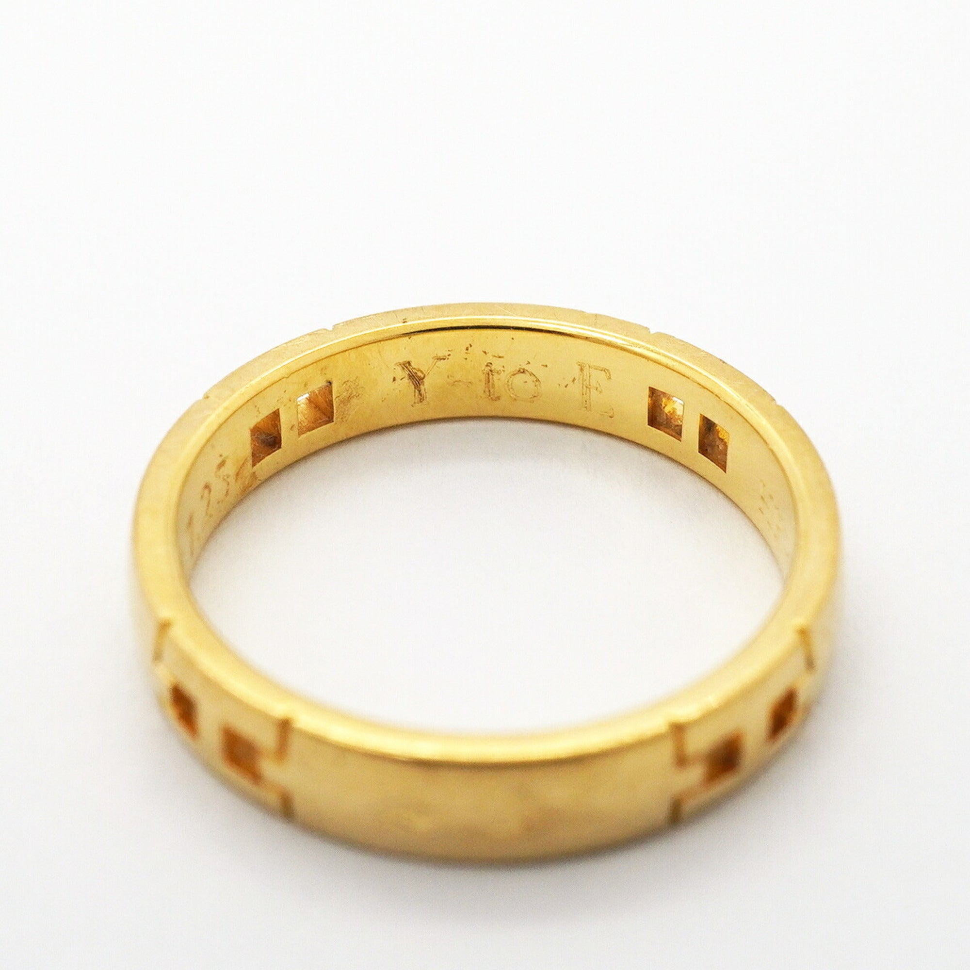 Hermes Yellow Gold (18K) Band Ring (Pre-Owned)