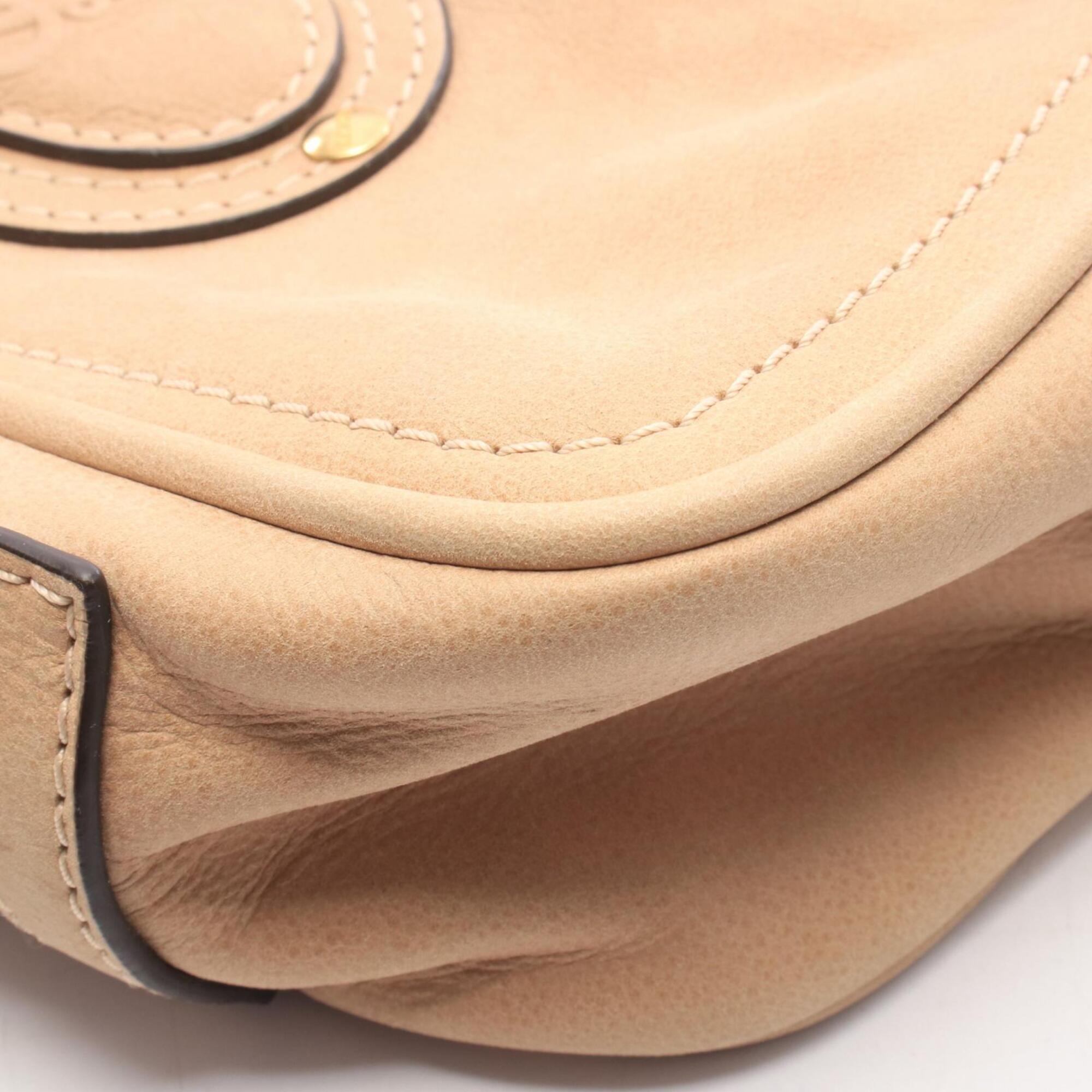 Loewe Beige Leather Handbag (Pre-Owned)