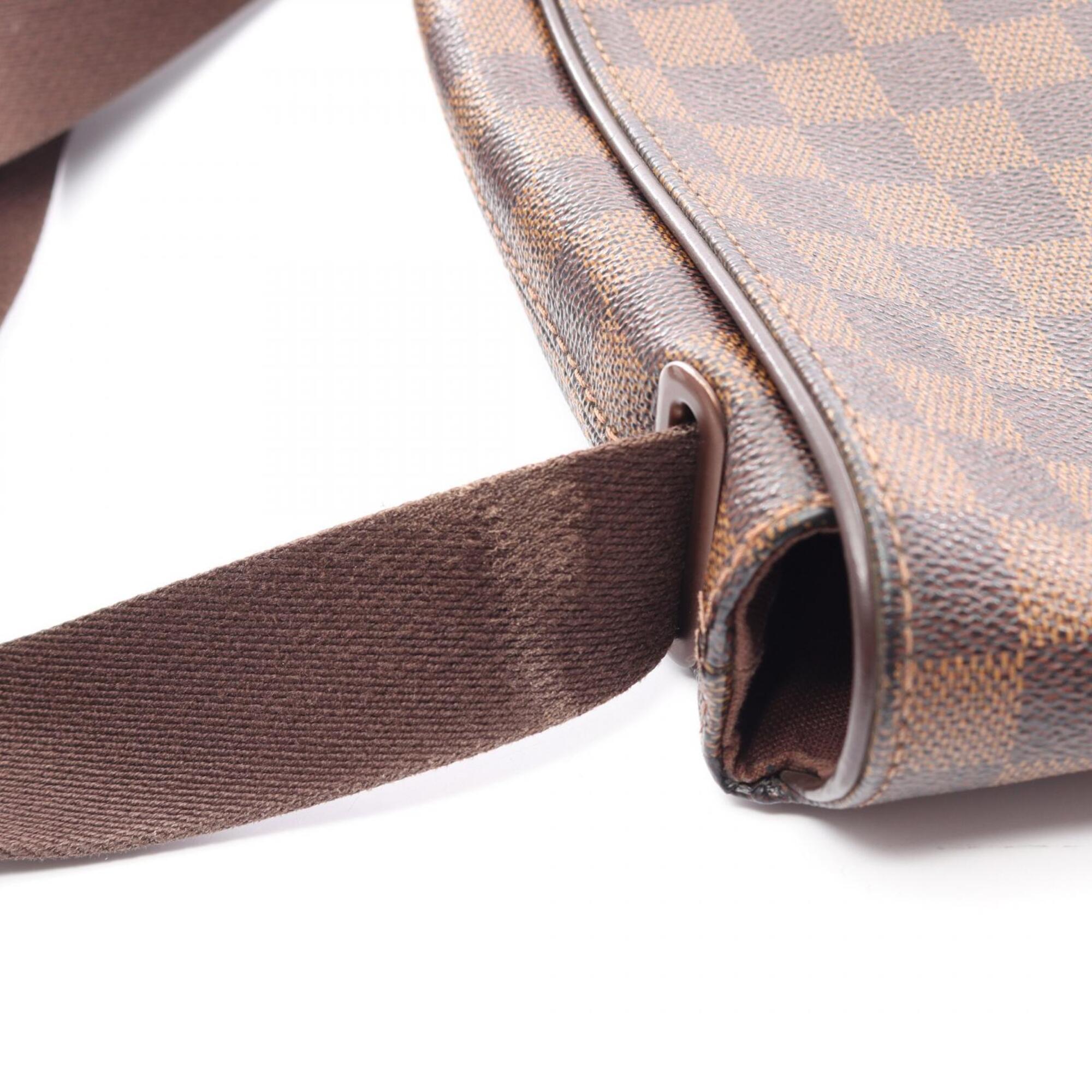 Louis Vuitton Brown Coated Canvas Pvc Leather Handbag Shoulder Bag (Pre-Owned)