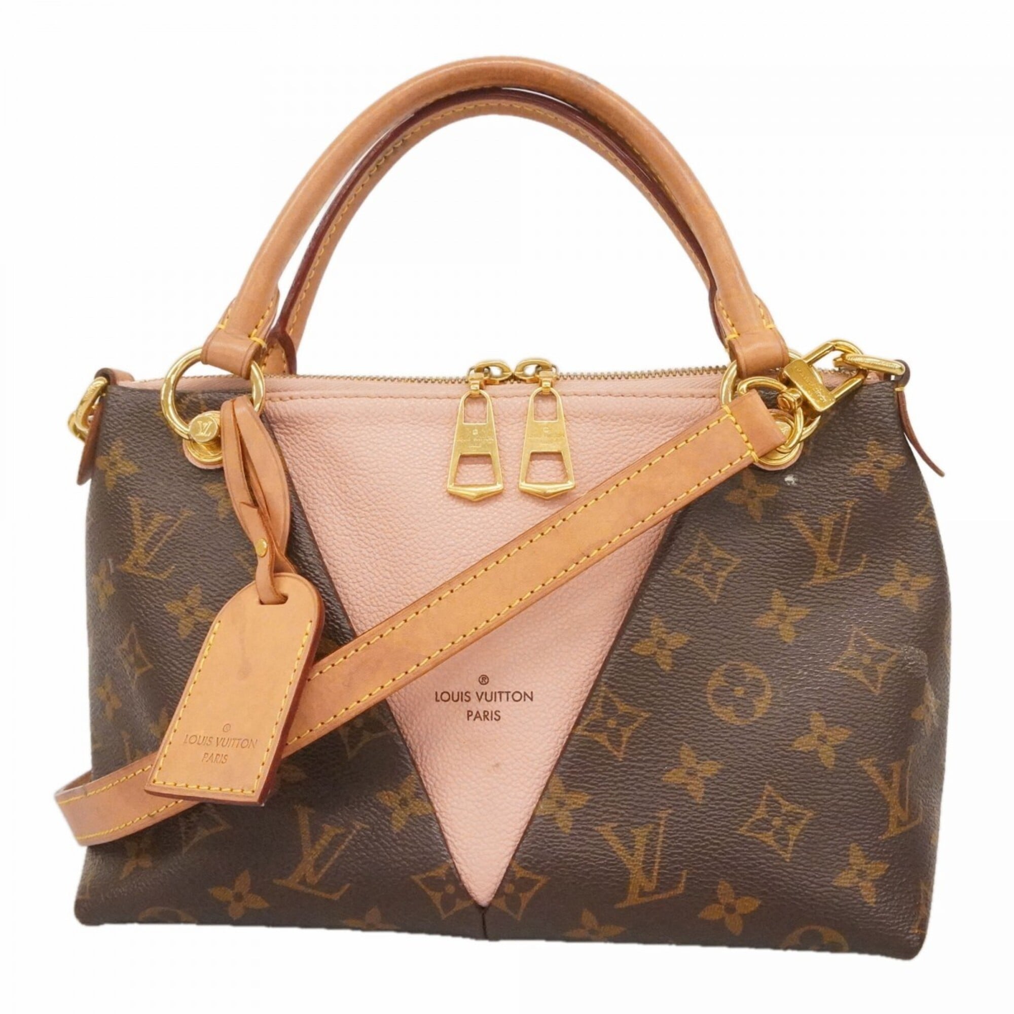 Louis Vuitton Rose Ballerine Handbag (Pre-Owned)
