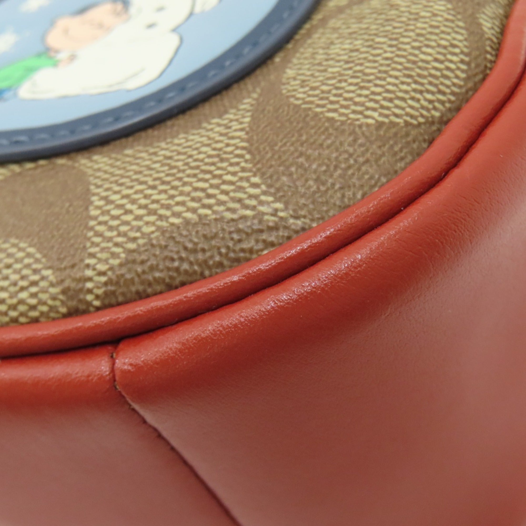 Coach Brown Pvc Tote Bag (Pre-Owned)