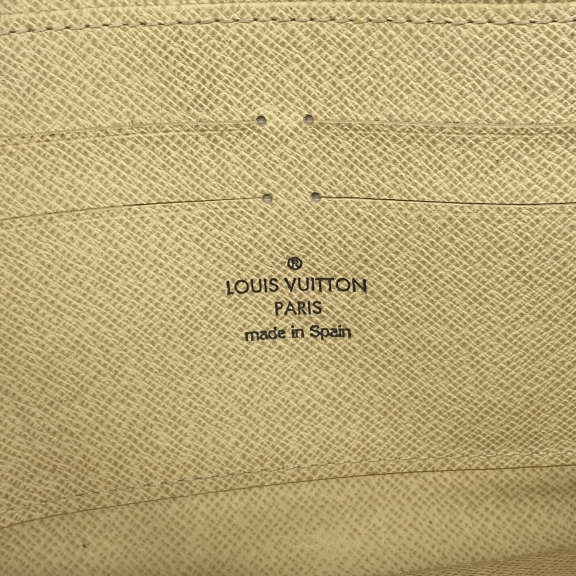 Louis Vuitton White Long Wallet (Bi-Fold) (Pre-Owned)
