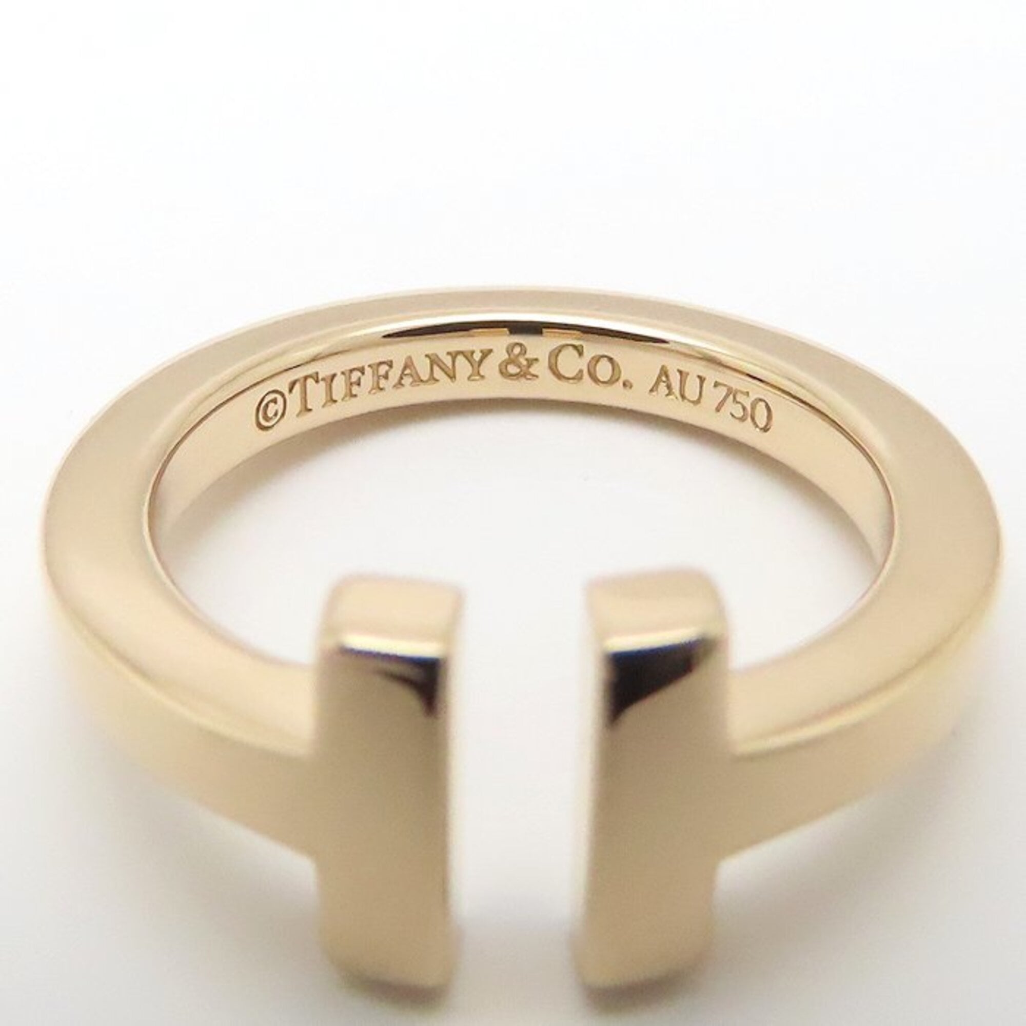 Tiffany Rose Gold (18K) Band Ring (Pre-Owned)
