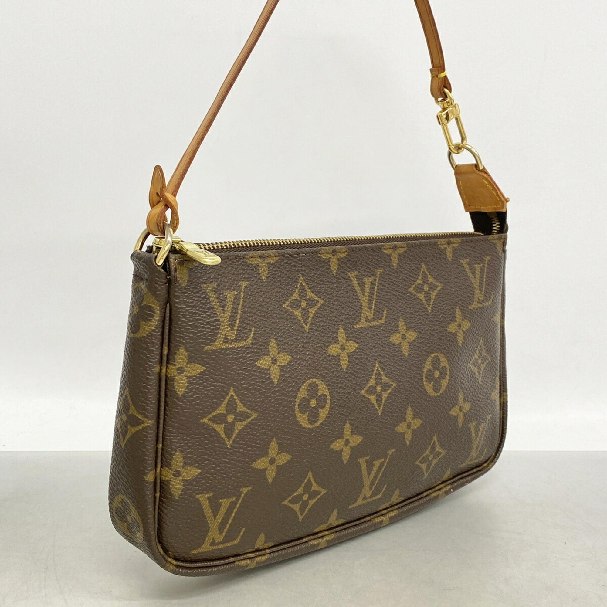 Louis Vuitton Brown Pouch (Pre-Owned)