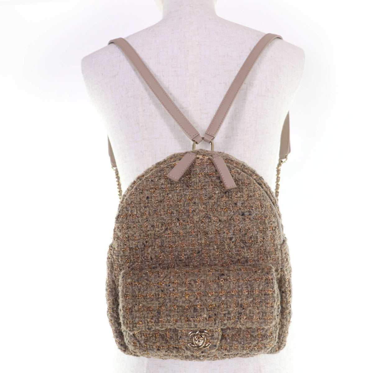 Chanel Brown Backpack (Pre-Owned)