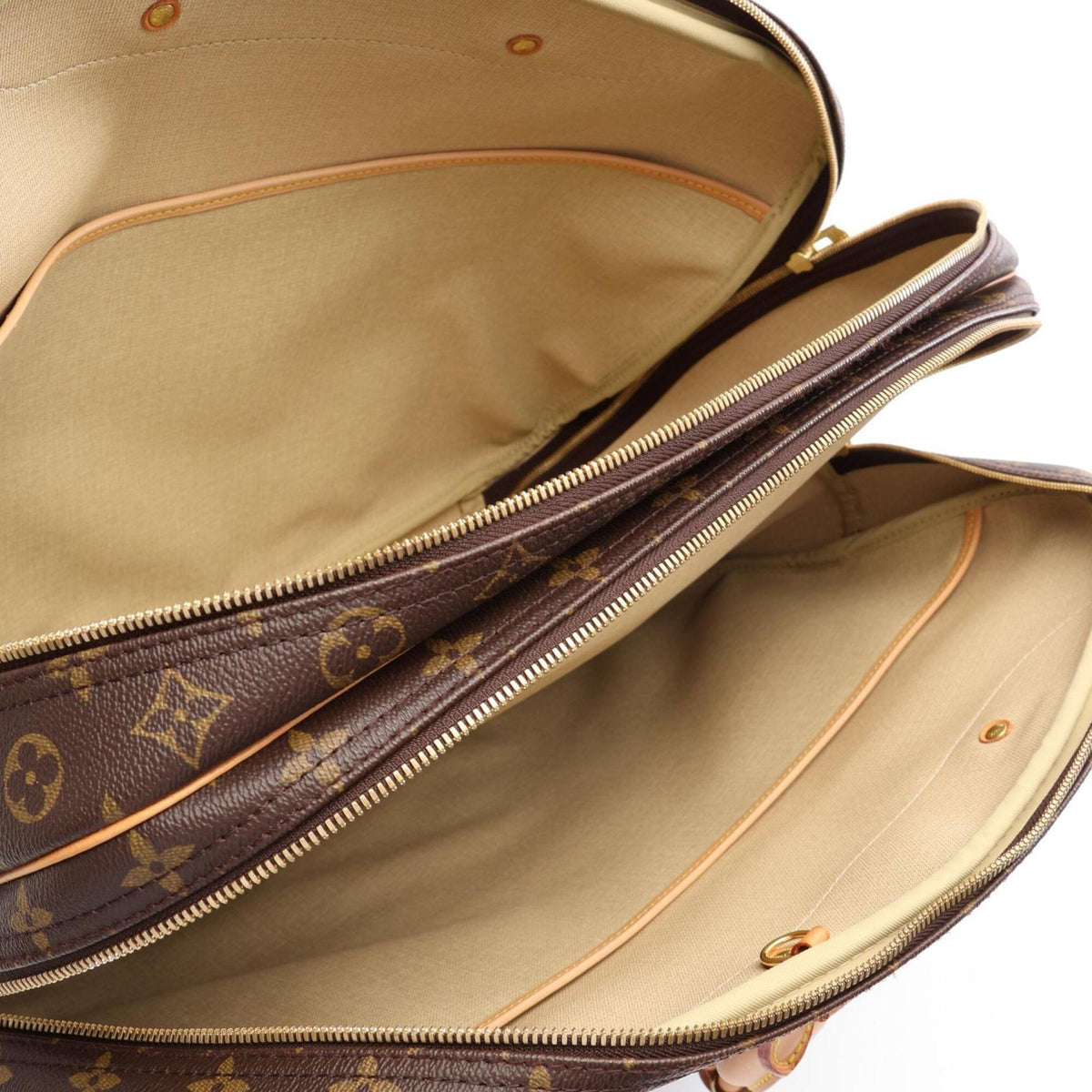 Louis Vuitton Brown Monogram Monogram Boston Bag Handbag (Pre-Owned)