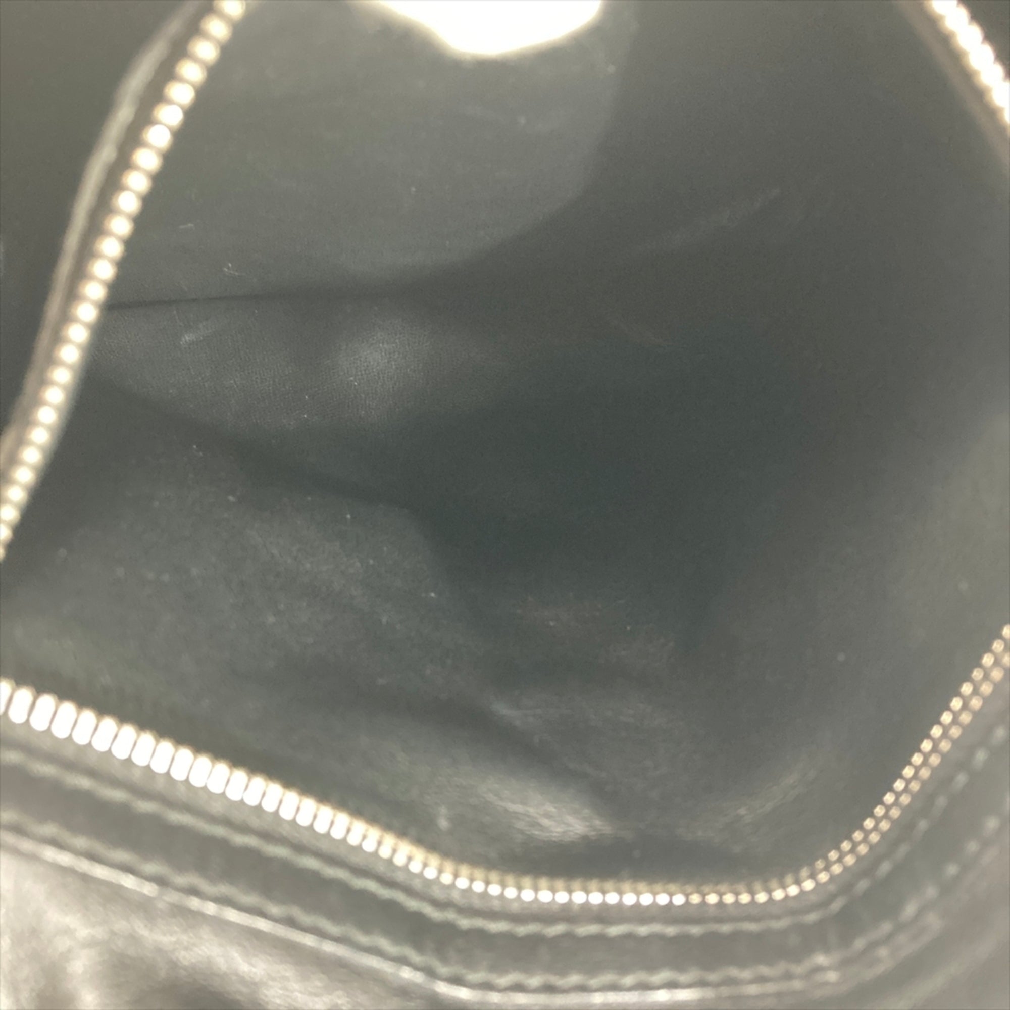 Christian Dior Black Leather Handbag Tote Bag (Pre-Owned)