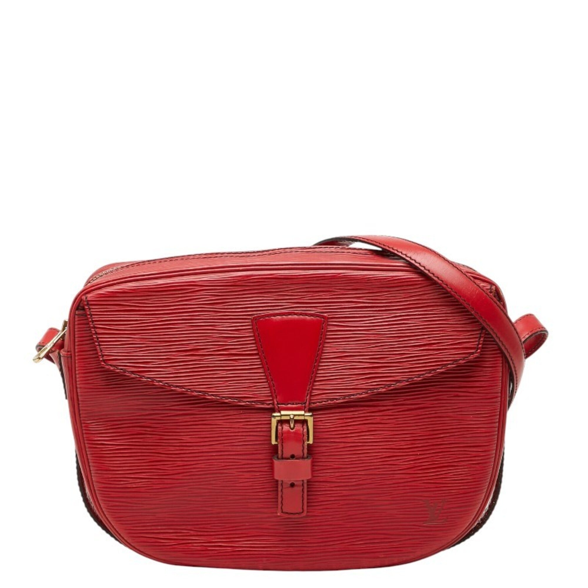 Louis Vuitton Epi Castilian Red Leather Shoulder Bag (Pre-Owned)