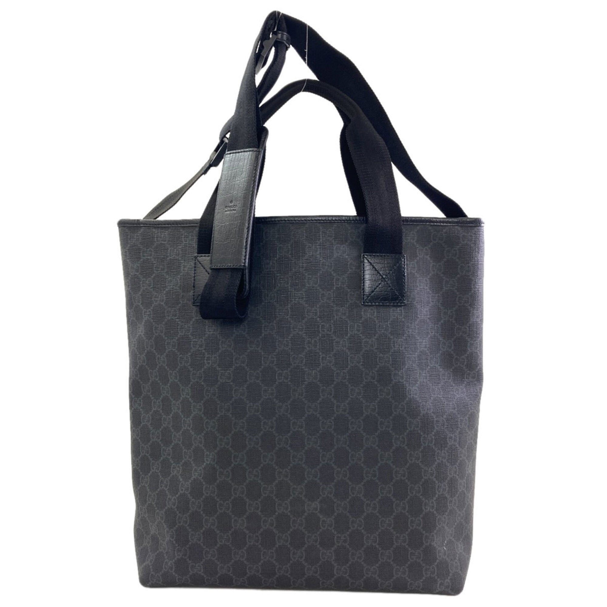 Gucci Black Pvc Tote Bag (Pre-Owned)
