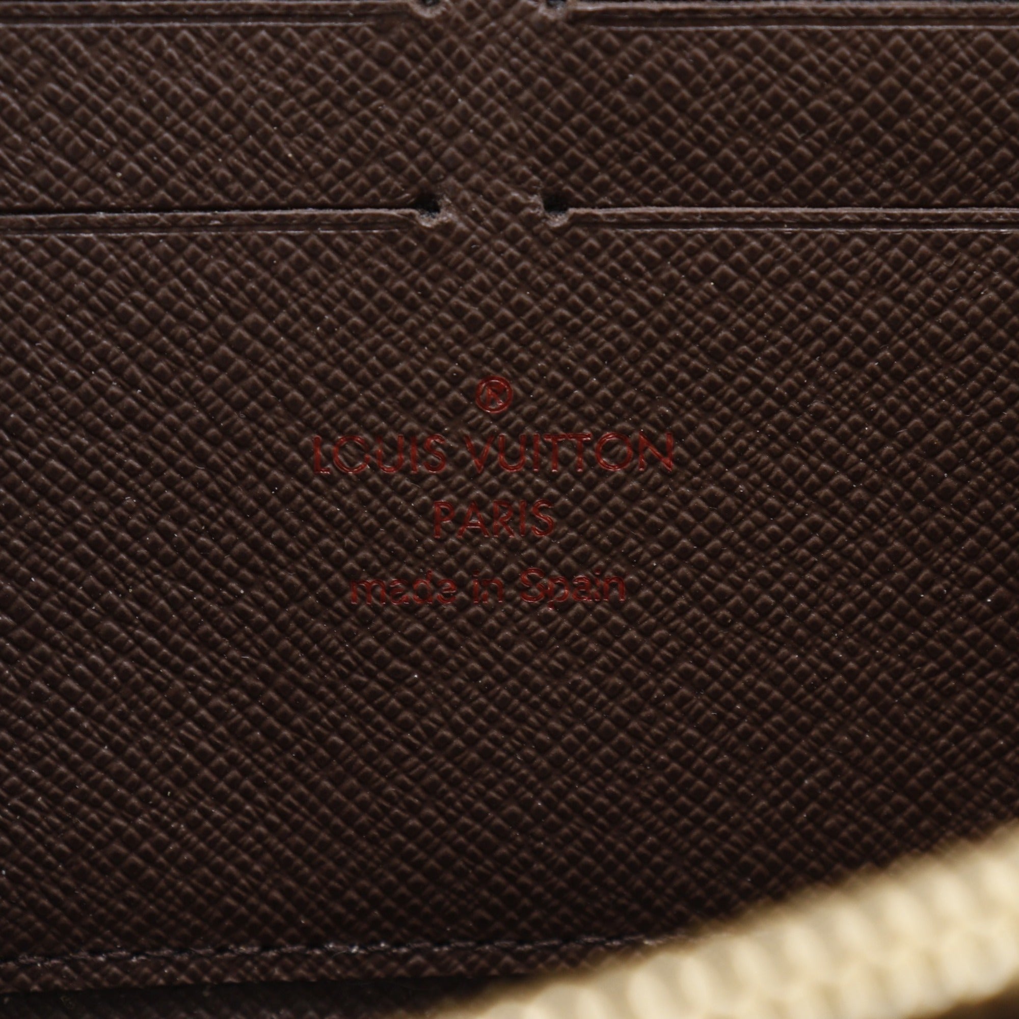 Louis Vuitton Brown Damier Canvas Long Wallet (Bi-Fold) (Pre-Owned)