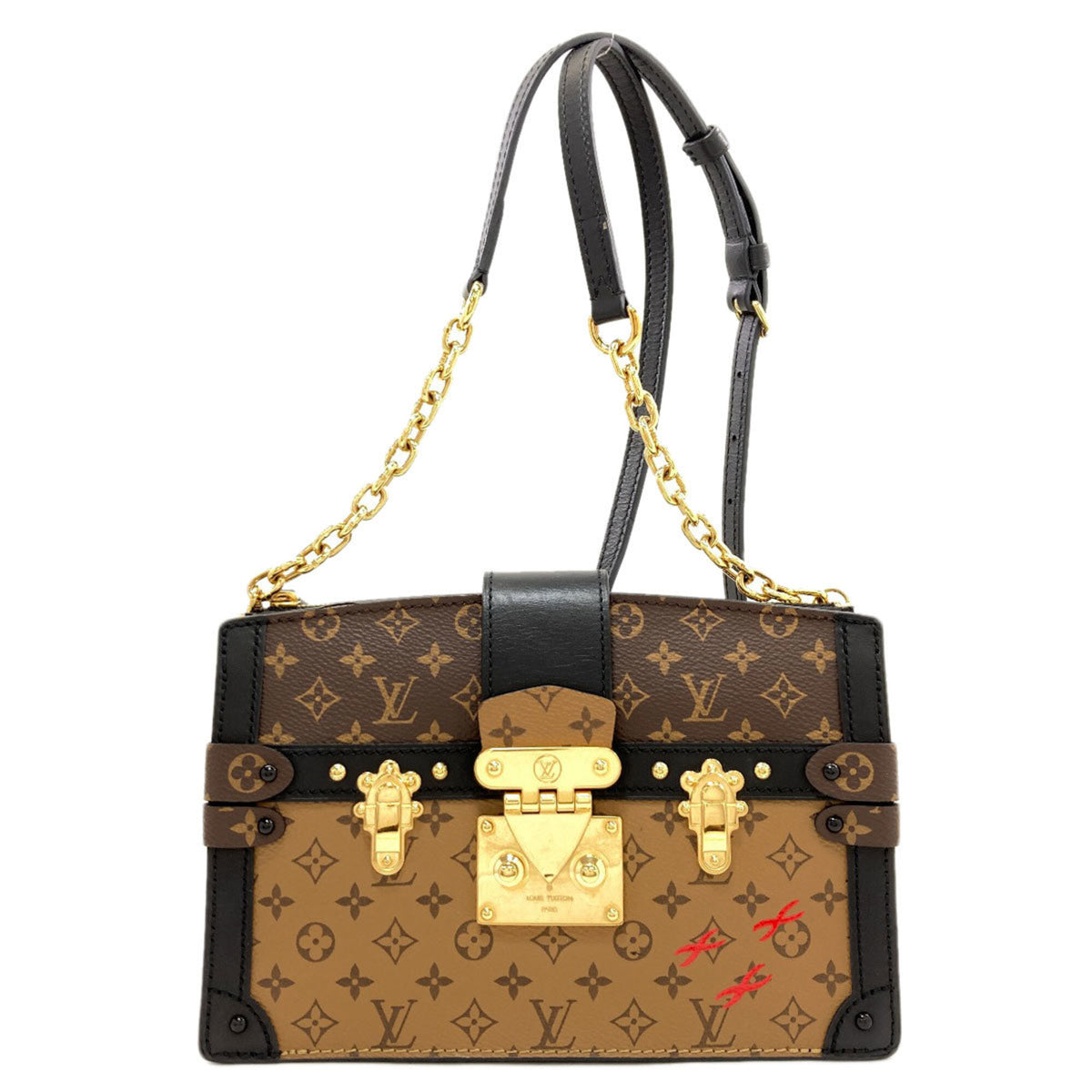 Louis Vuitton Monogram Reverse Brown Monogram Reverse Shoulder Bag (Pre-Owned)