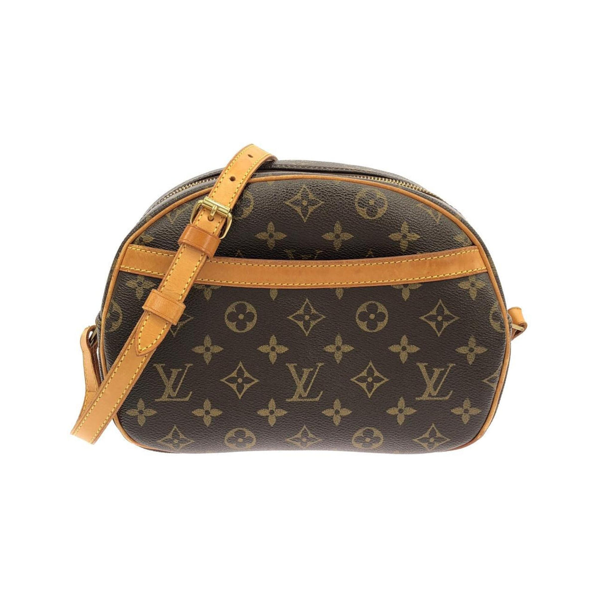 Louis Vuitton Marron Coated Canvas Shoulder Bag (Pre-Owned)