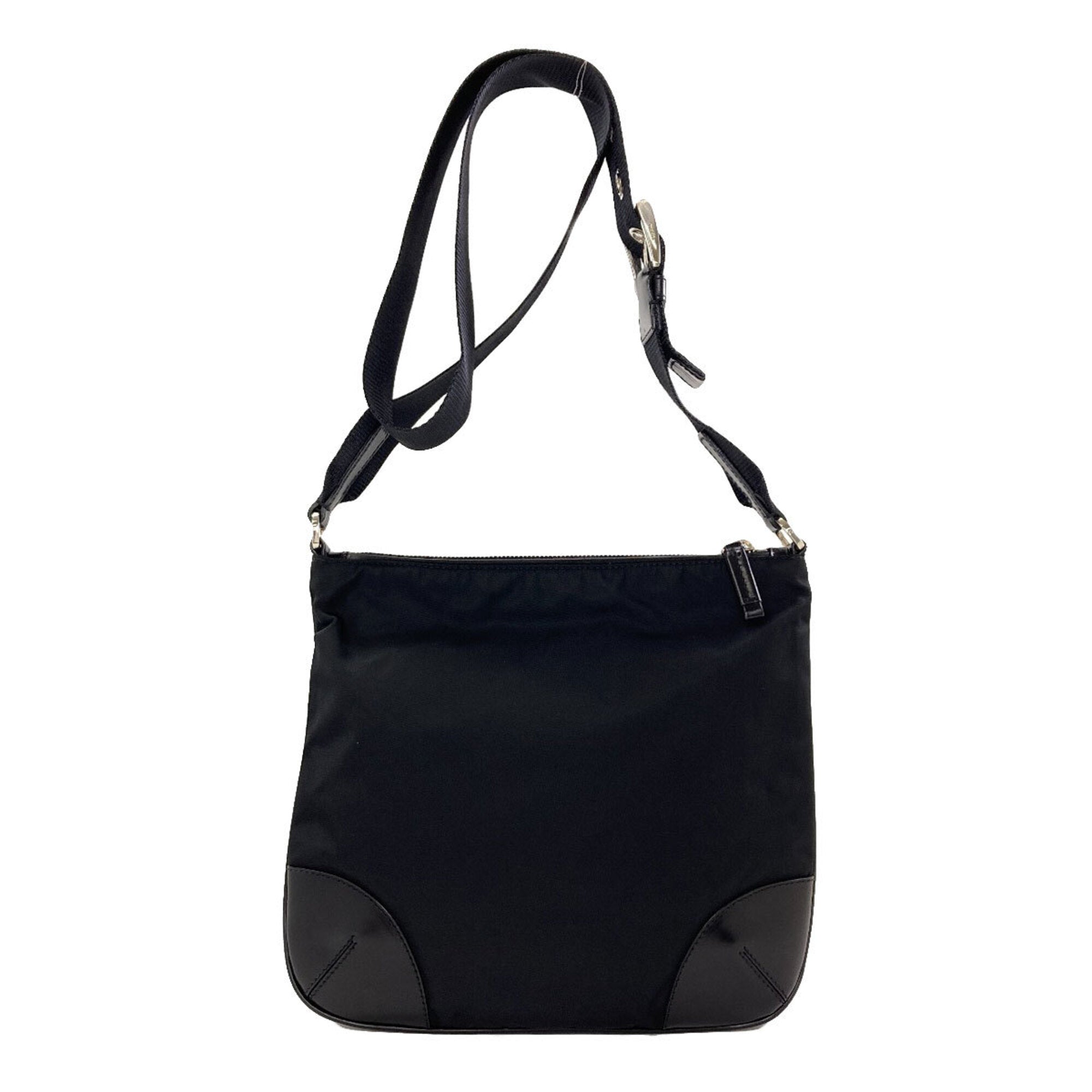 Prada Black Nylon Shoulder Bag (Pre-Owned)