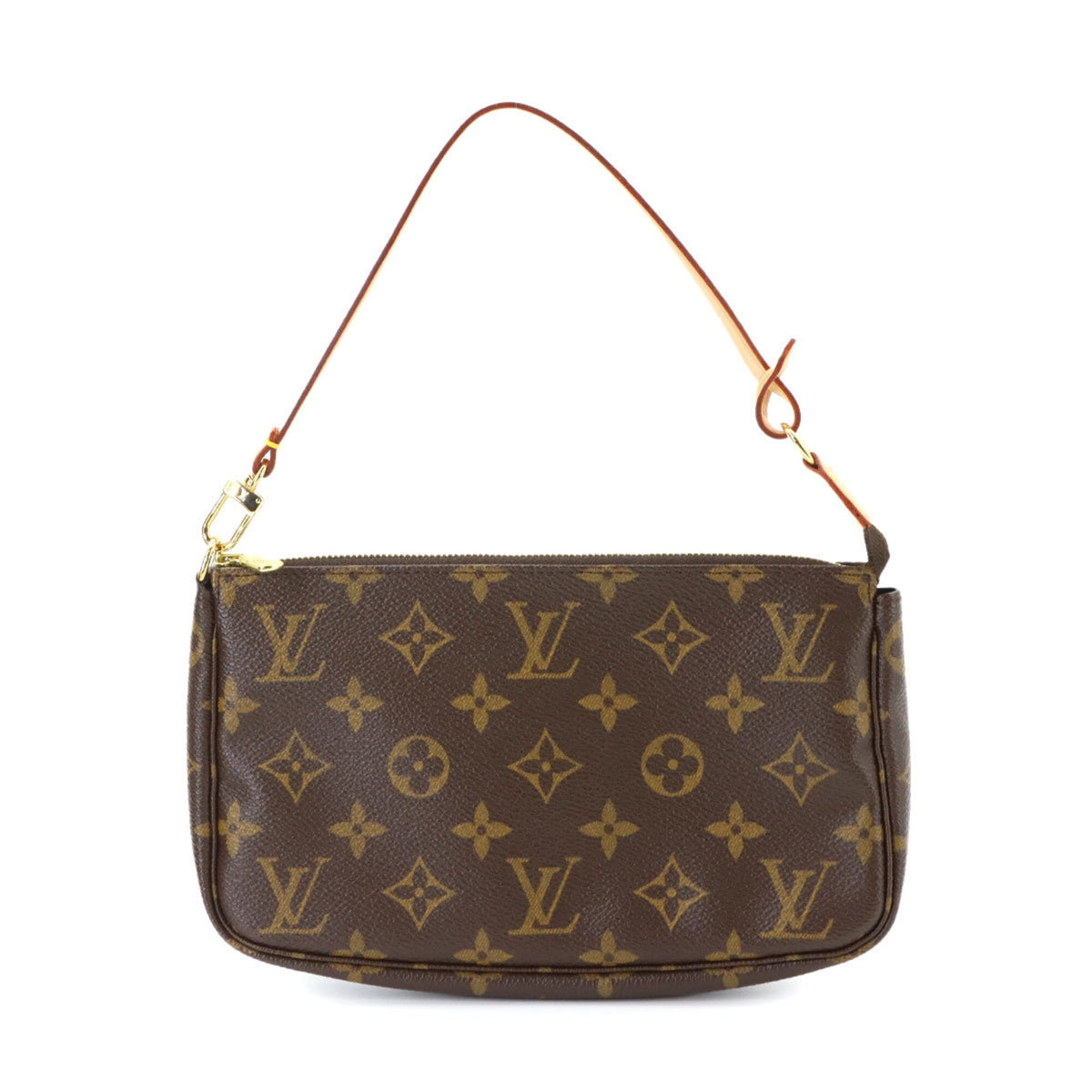Louis Vuitton Brown Monogram Monogram Handbag Pochette (Pre-Owned)