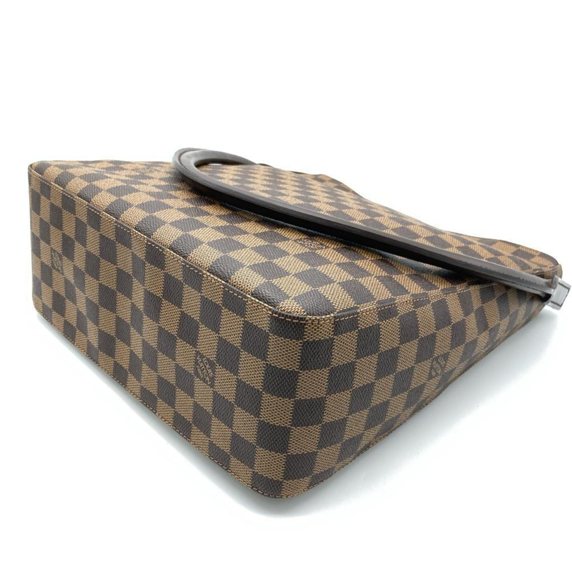 Louis Vuitton Brown Damier Canvas Shoulder Bag (Pre-Owned)