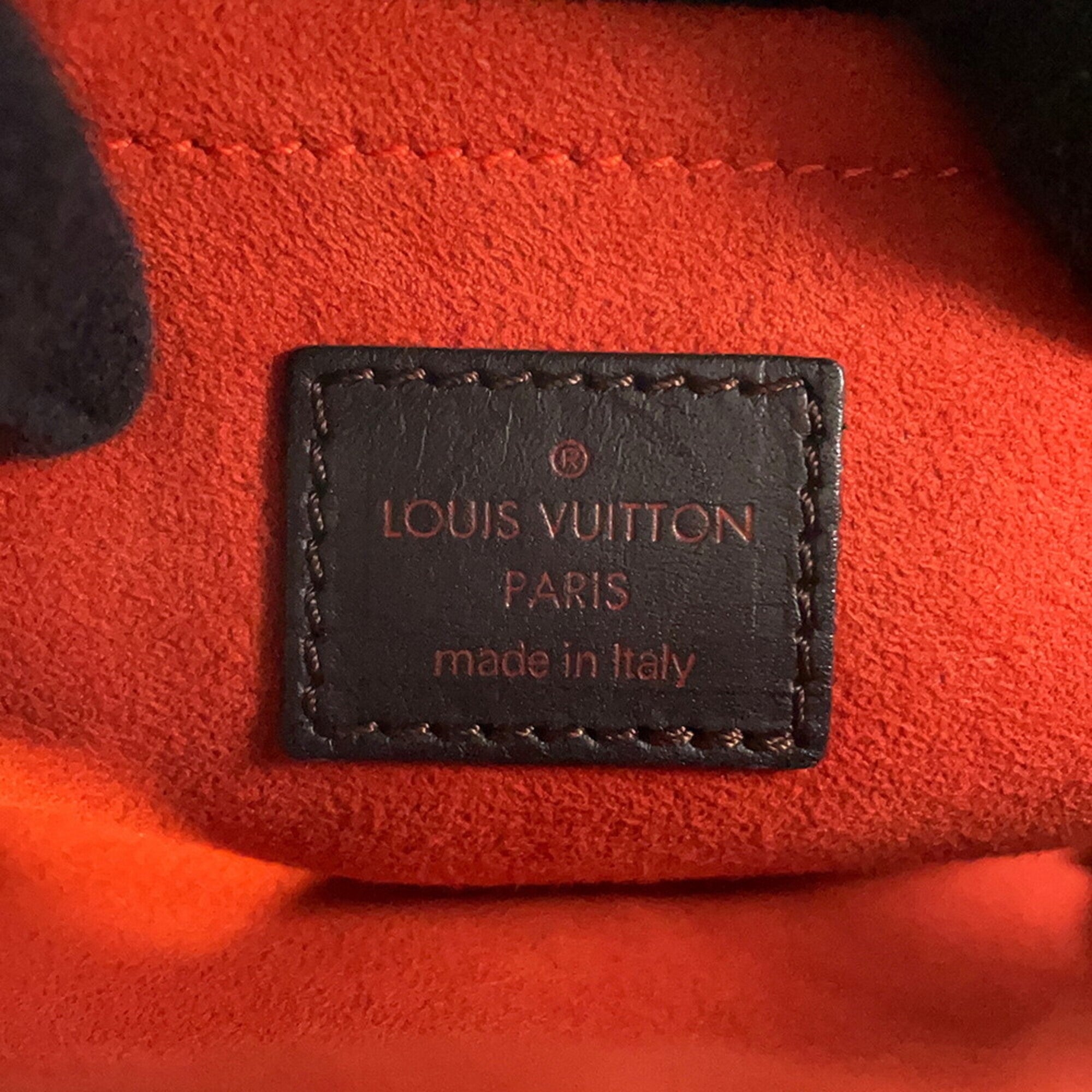 Louis Vuitton Damier Sauvage Red Color Handbag (Pre-Owned)
