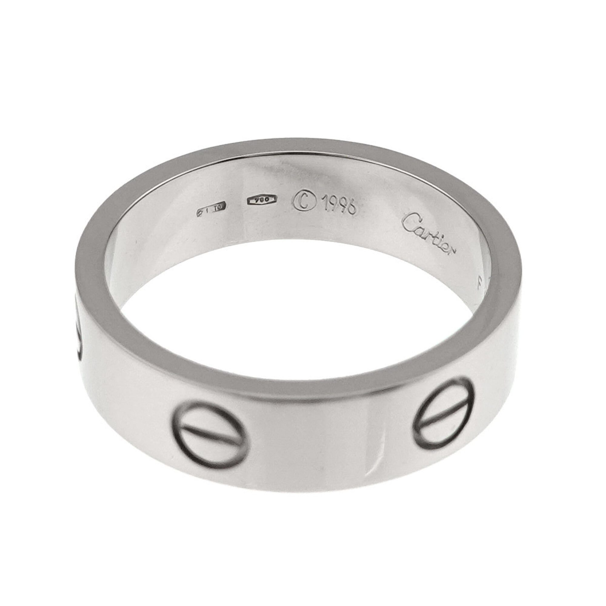 Cartier White Gold (18K) Band Ring (Pre-Owned)