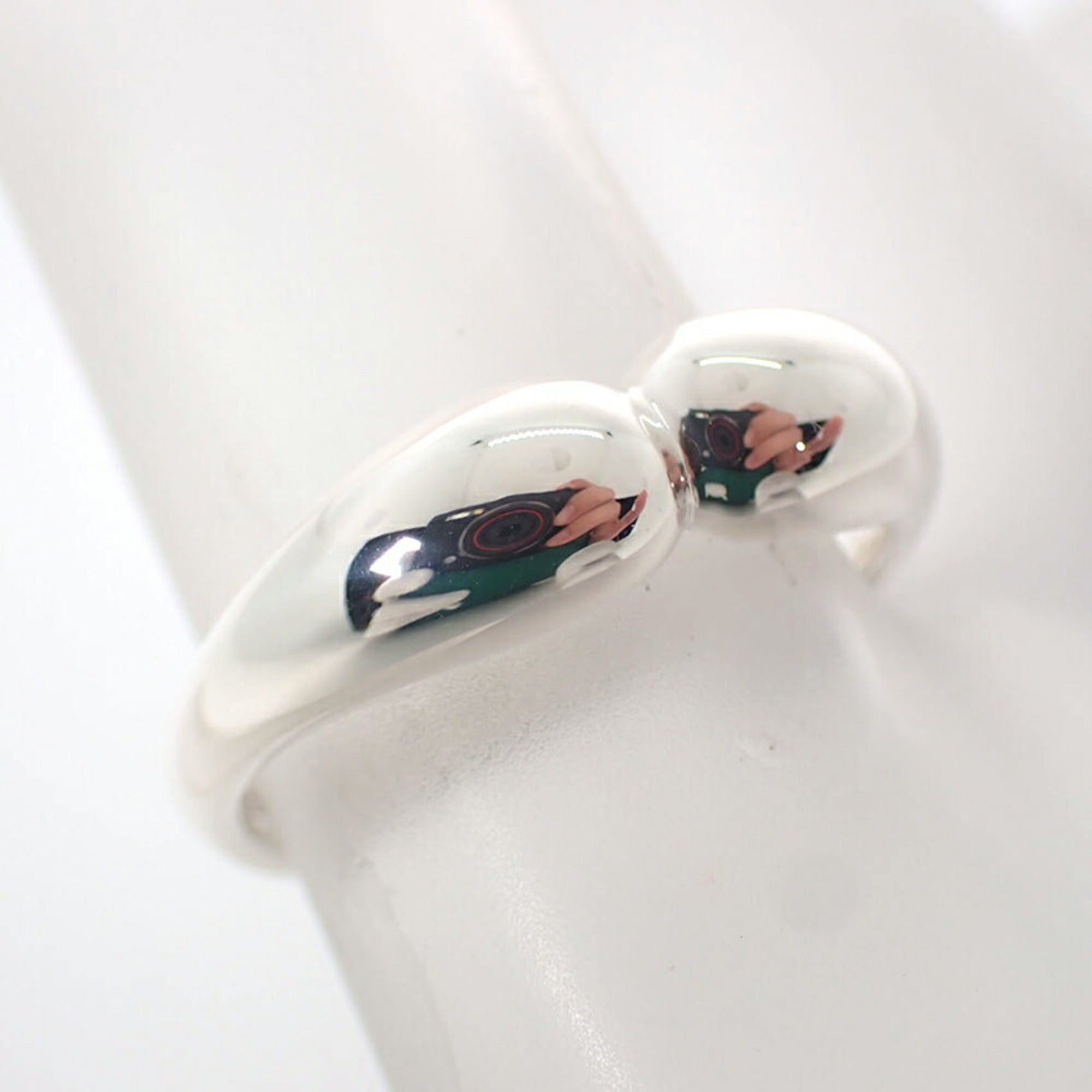Tiffany Sterling Silver 925 Band Ring (Pre-Owned)