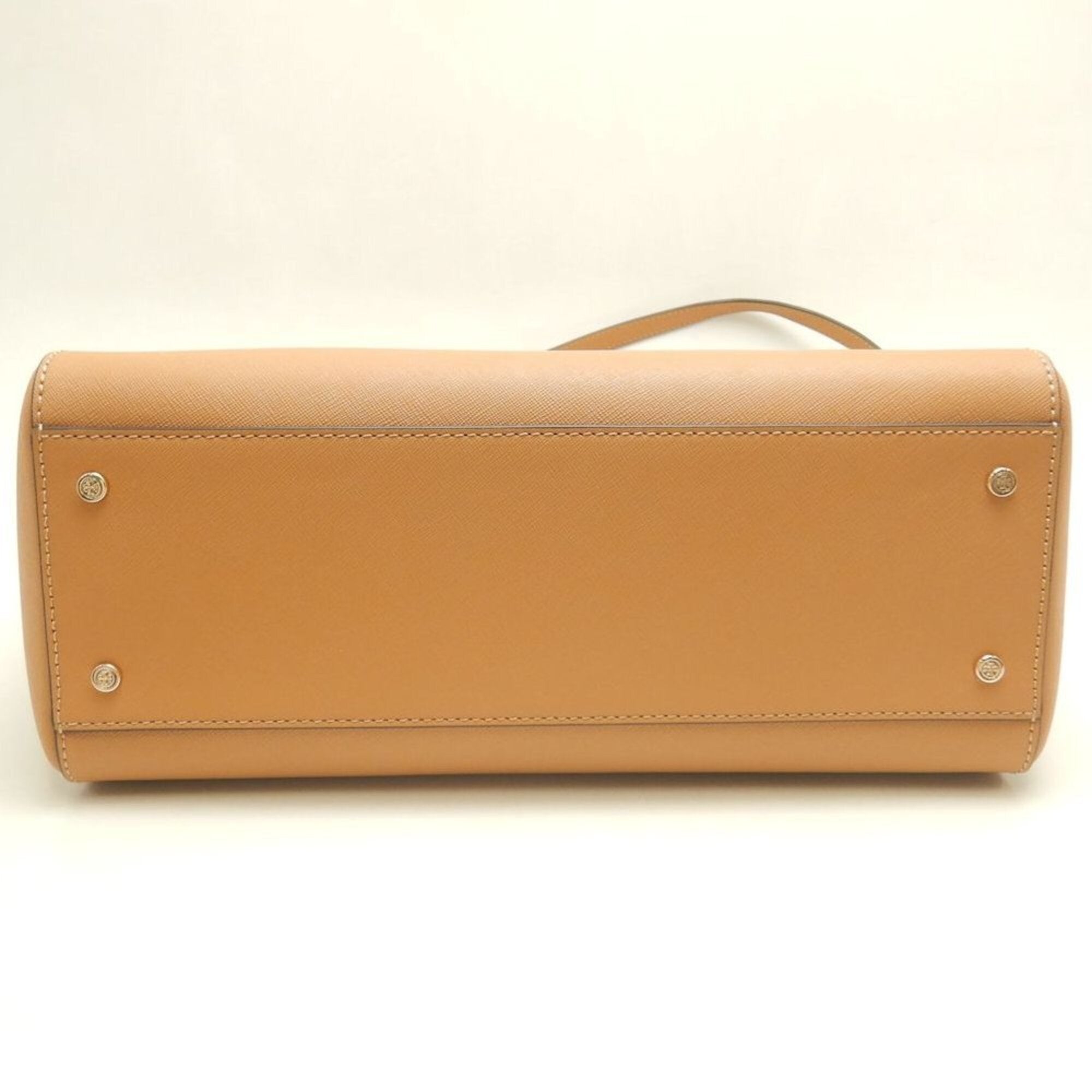 Tory Burch Camel Leather Tote Bag (Pre-Owned)
