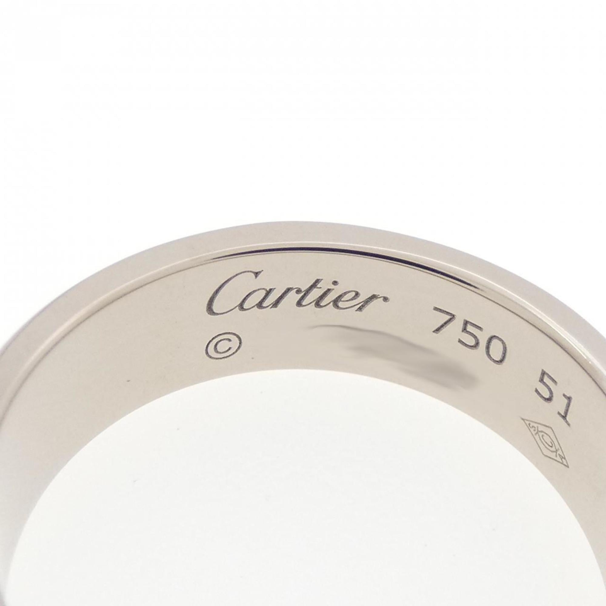 Cartier White Gold (18K) Band Ring (Pre-Owned)
