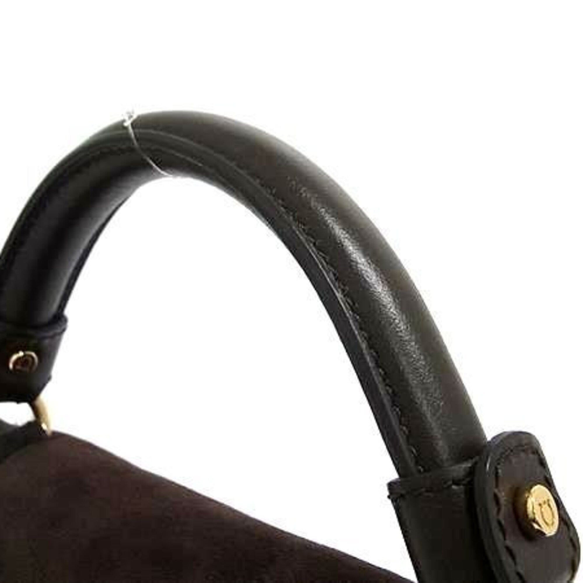 Salvatore Ferragamo Brown Leather Handbag Shoulder Bag (Pre-Owned)