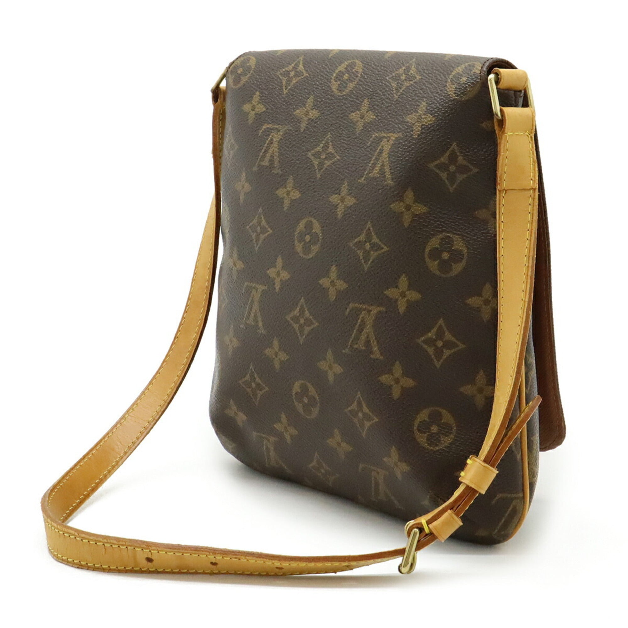 Louis Vuitton Black Brown Monogram Monogram Shoulder Bag (Pre-Owned)