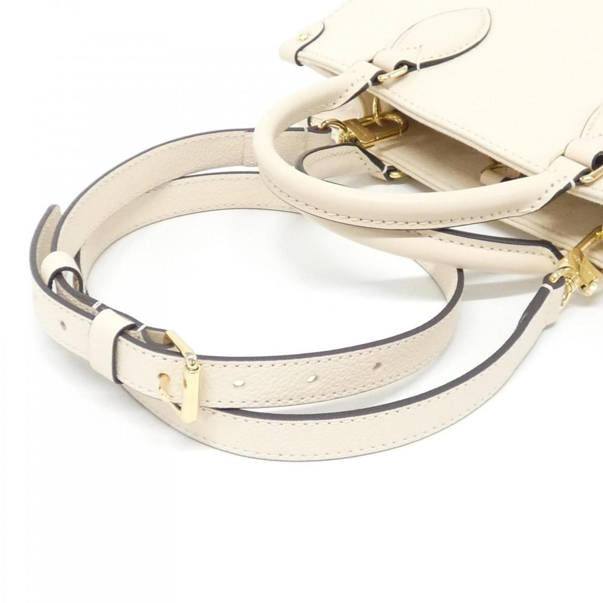 Louis Vuitton Beige Leather Handbag (Pre-Owned)