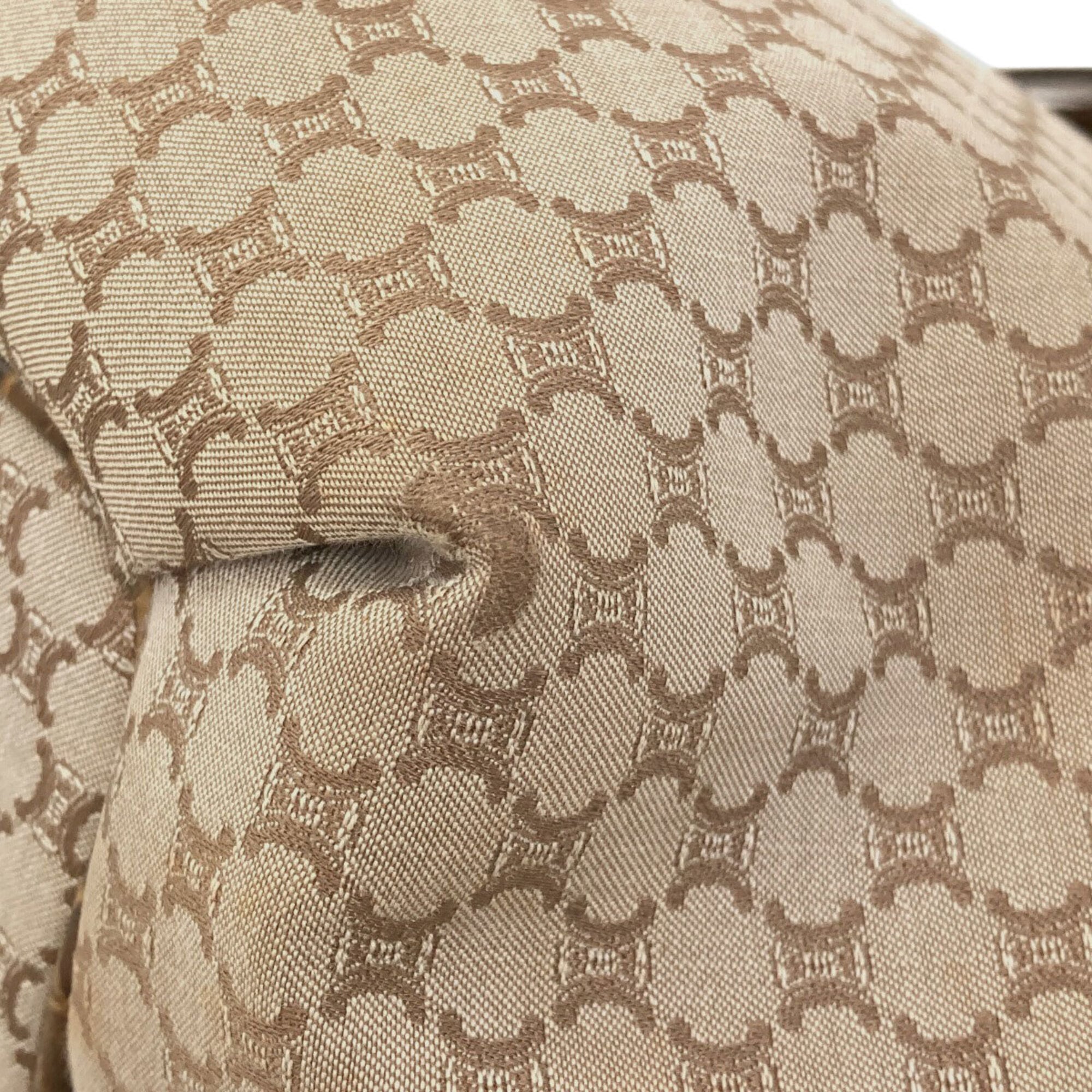 Celine Beige Canvas Tote Bag (Pre-Owned)