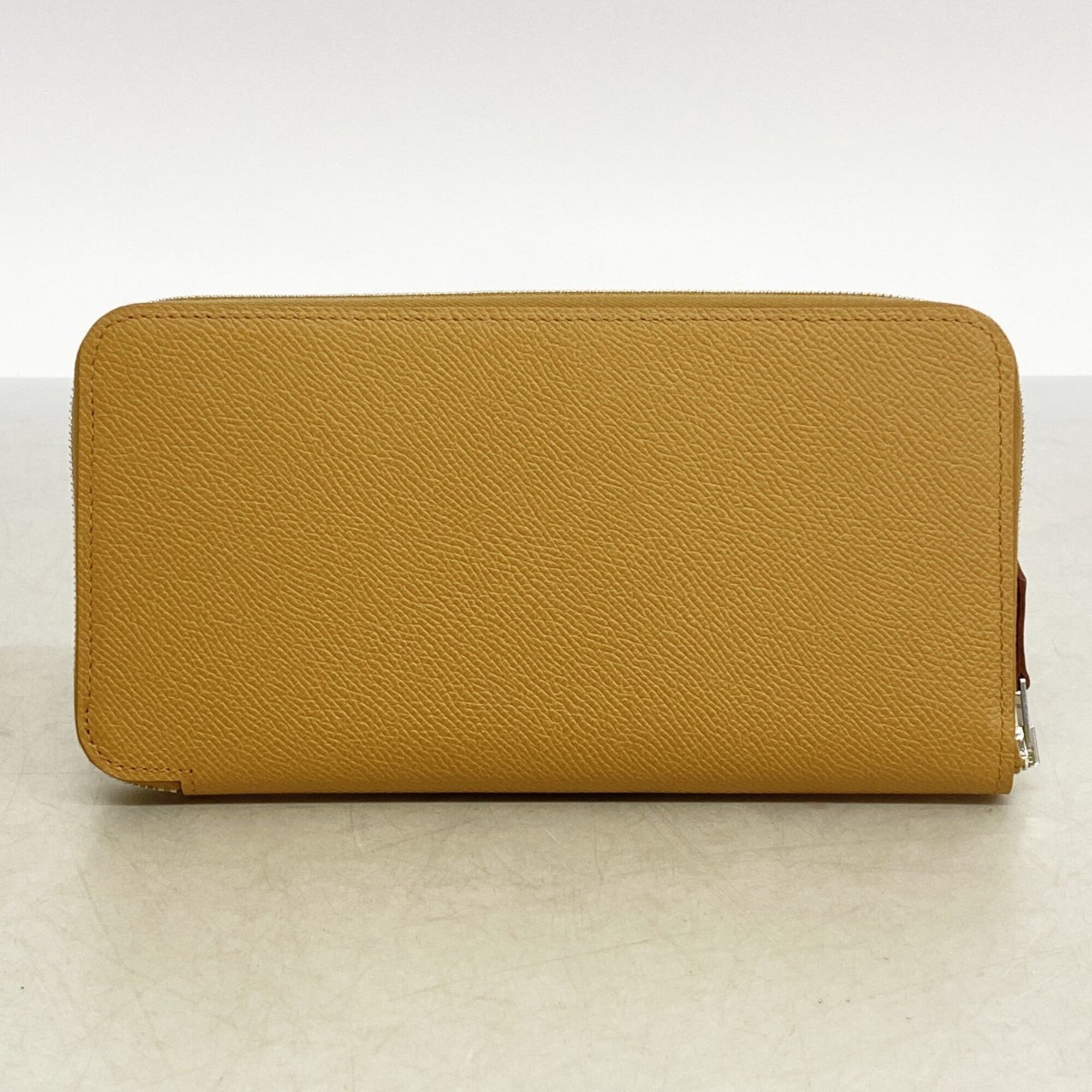 Hermes Brown Epsom Leather Long Wallet (Bi-Fold) (Pre-Owned)