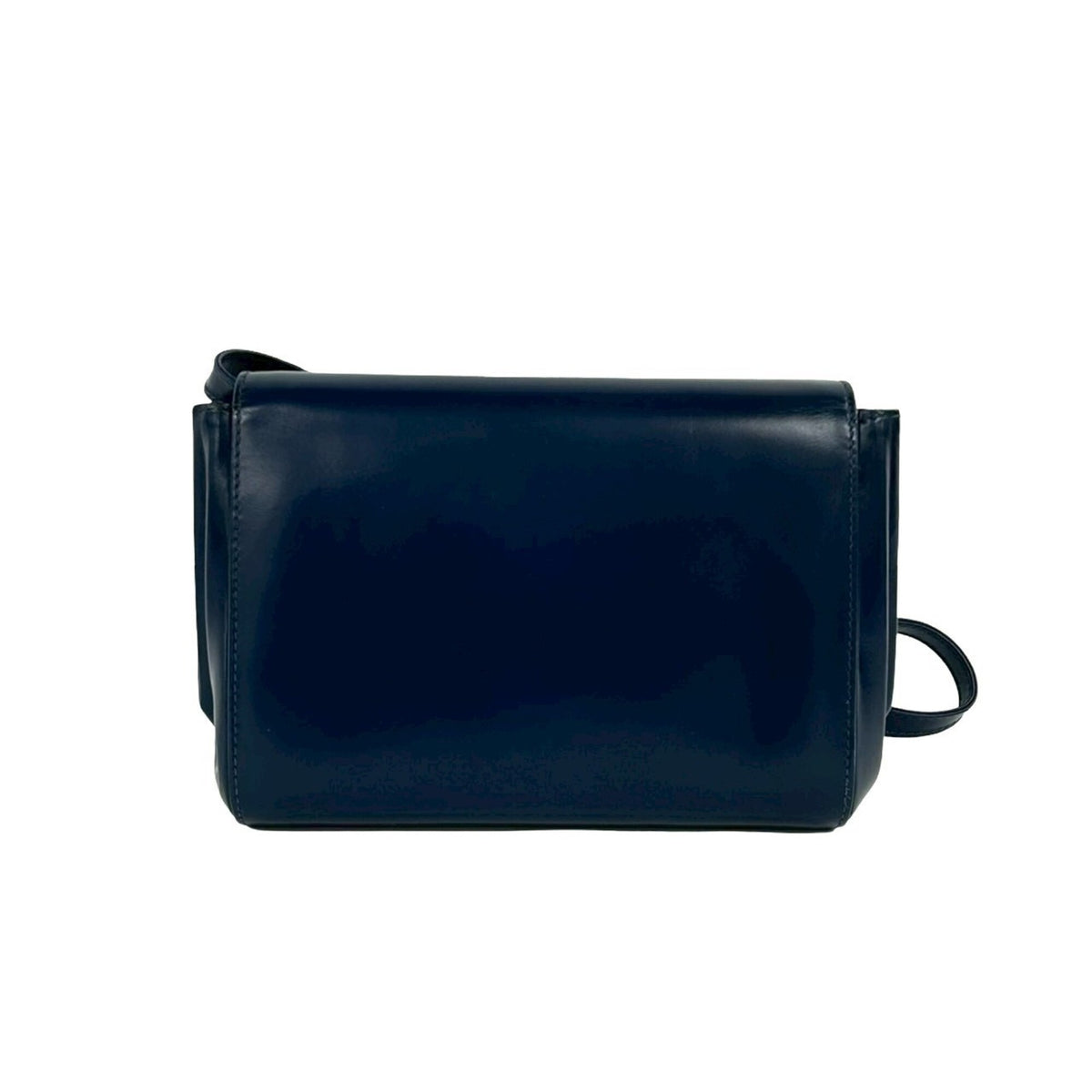 Gucci Navy Leather Pochette Shoulder Bag (Pre-Owned)