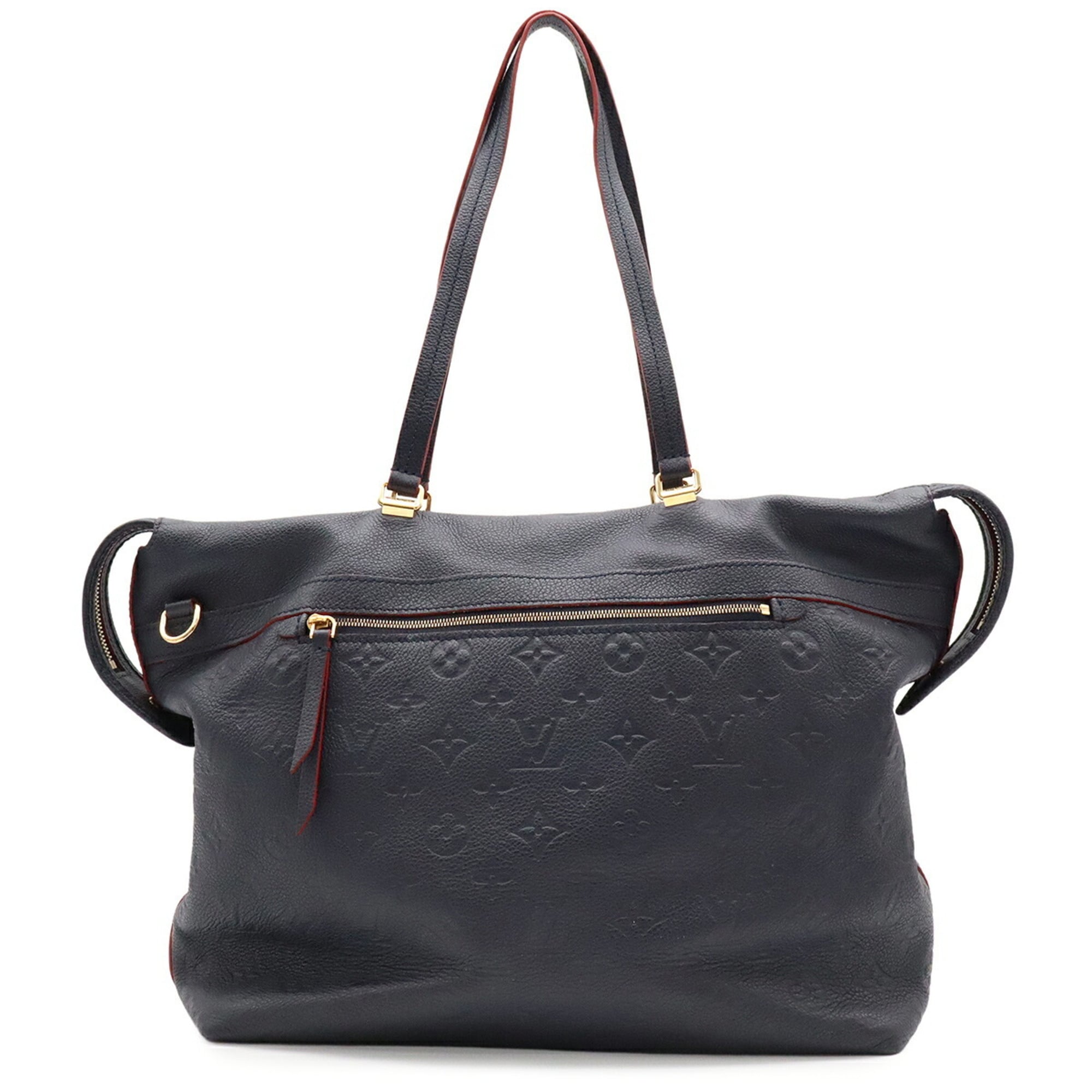 Louis Vuitton Marine Rouge Navy Monogram Empreinte Shoulder Bag Tote Bag (Pre-Owned)