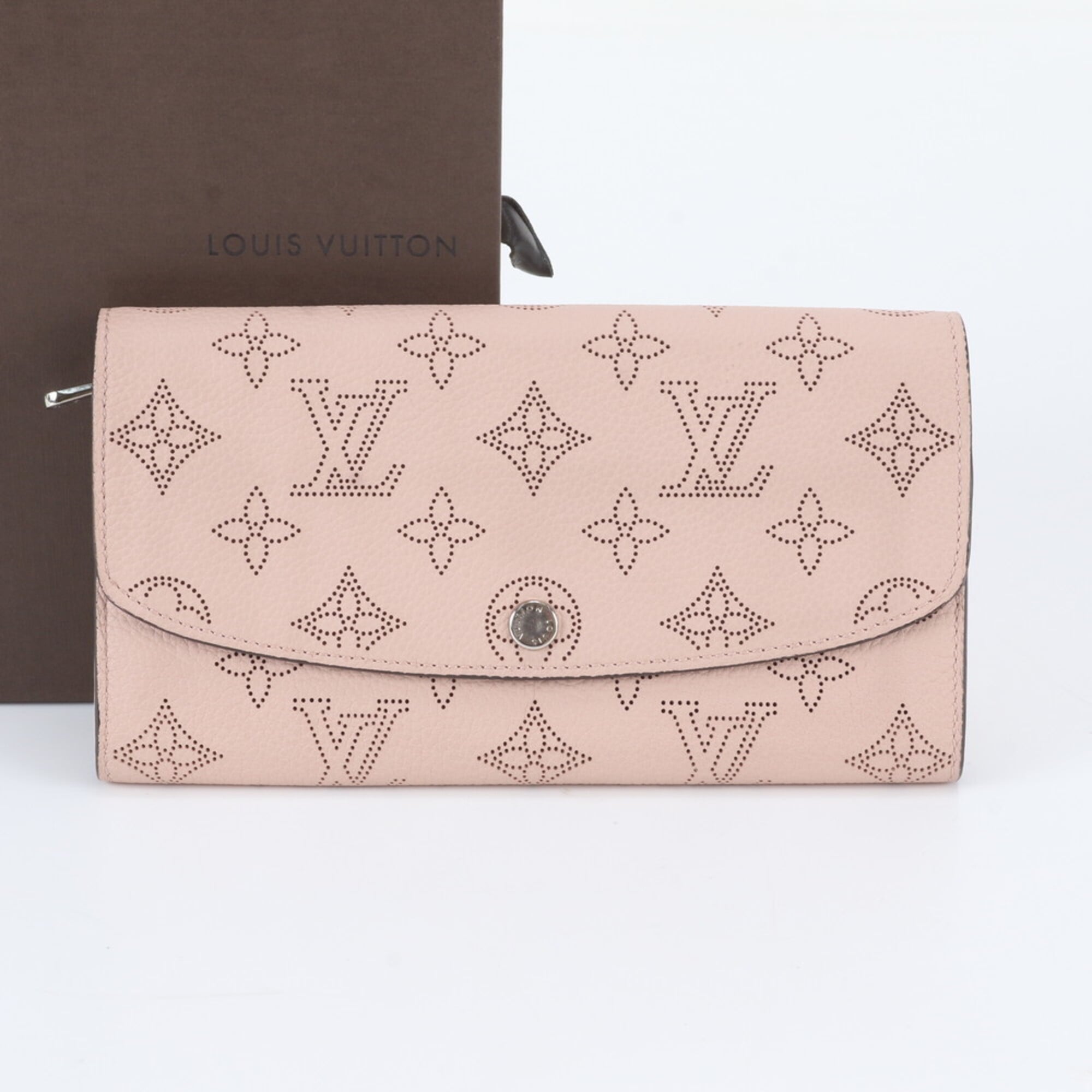 Louis Vuitton Magnolia Leather Long Wallet (Bi-Fold) (Pre-Owned)