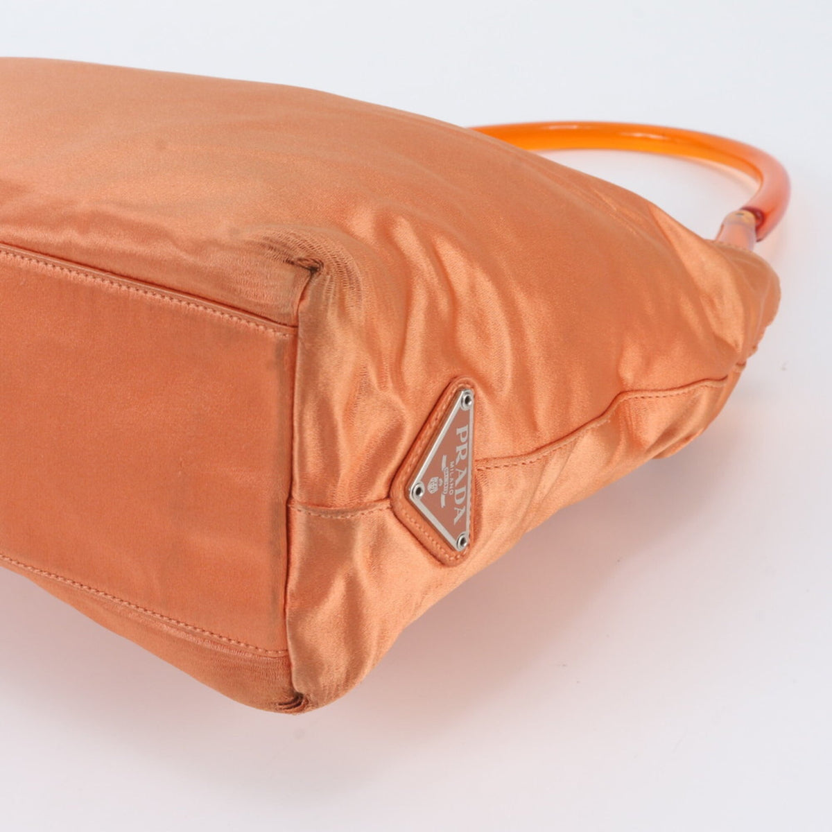 Prada Orange Shoulder Bag Tote Bag (Pre-Owned)