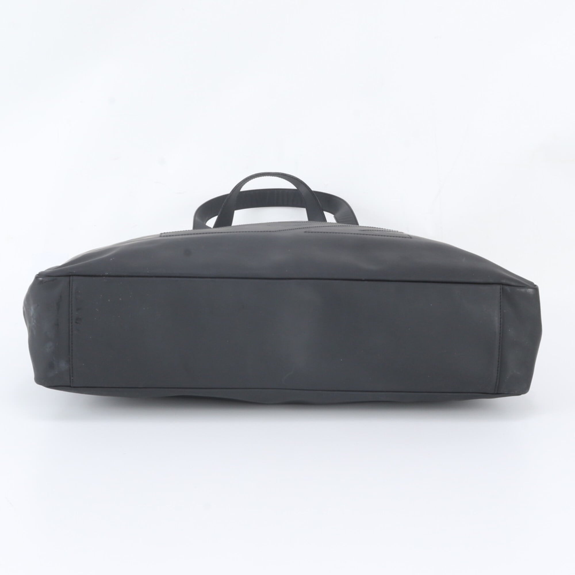Salvatore Ferragamo Black Leather Shoulder Bag Tote Bag (Pre-Owned)
