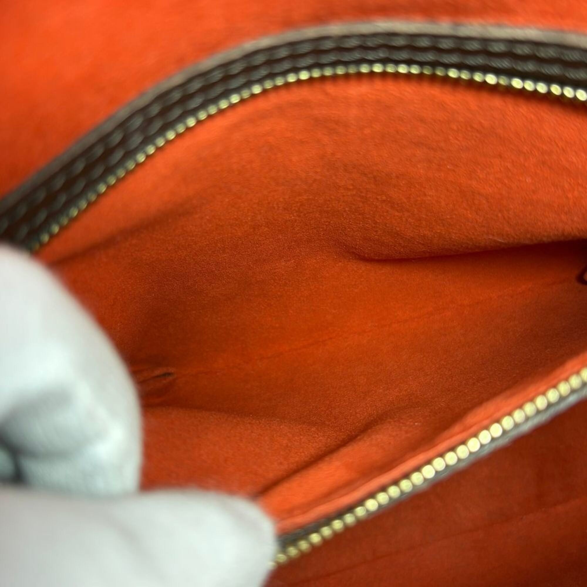 Louis Vuitton Damier Brown Ebene Shoulder Bag (Pre-Owned)