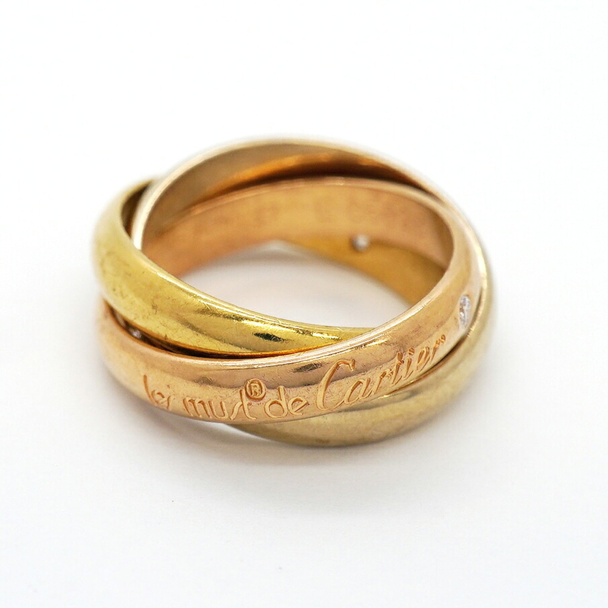 Cartier Yellow Gold (18K) Pink Gold (18K) White Gold (18K) Band Ring (Pre-Owned)