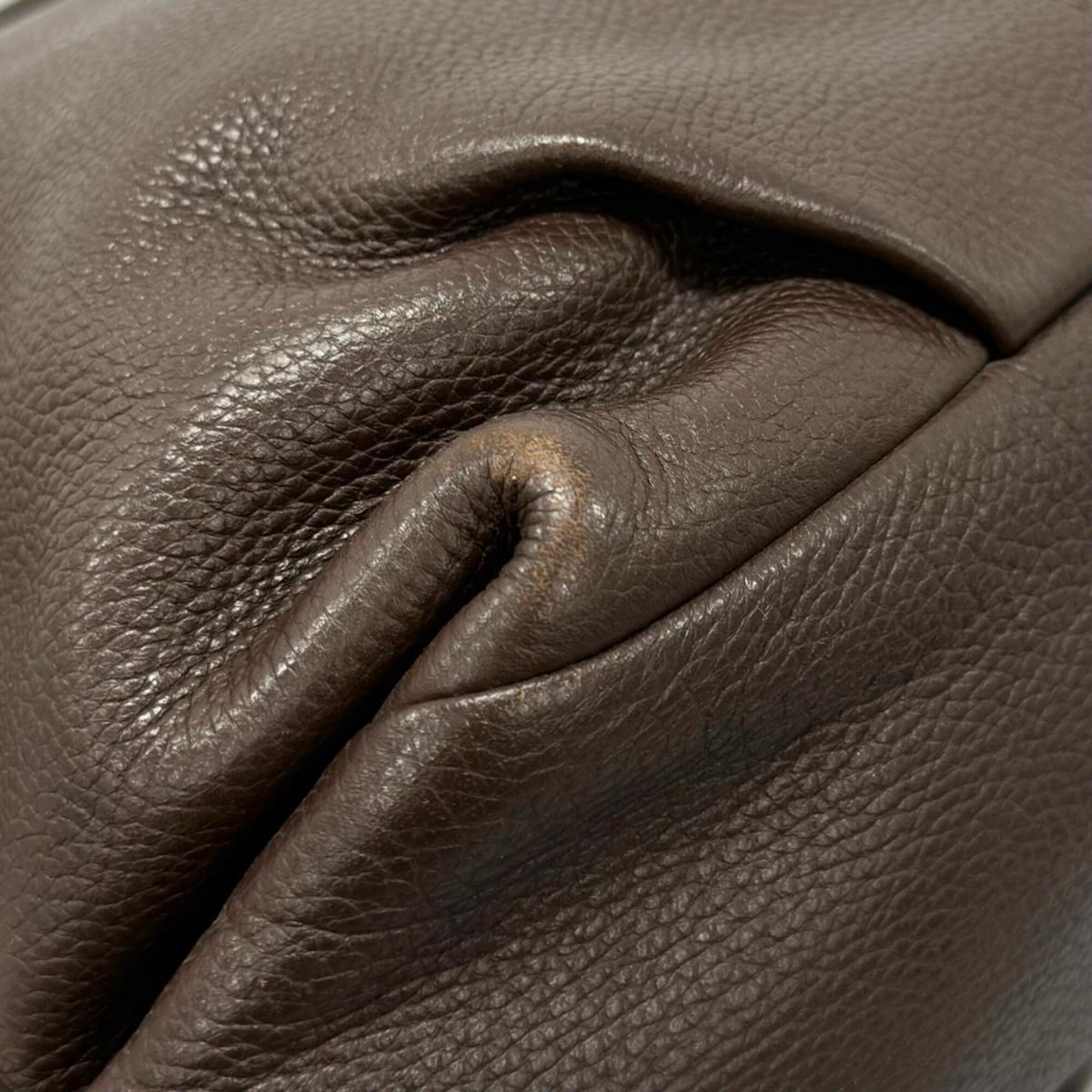 Coach Brown Leather Handbag Shoulder Bag (Pre-Owned)
