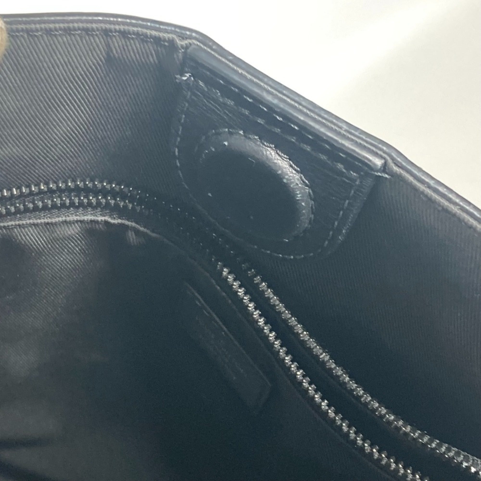 Louis Vuitton Black Noir Epi Leather Handbag Tote Bag (Pre-Owned)