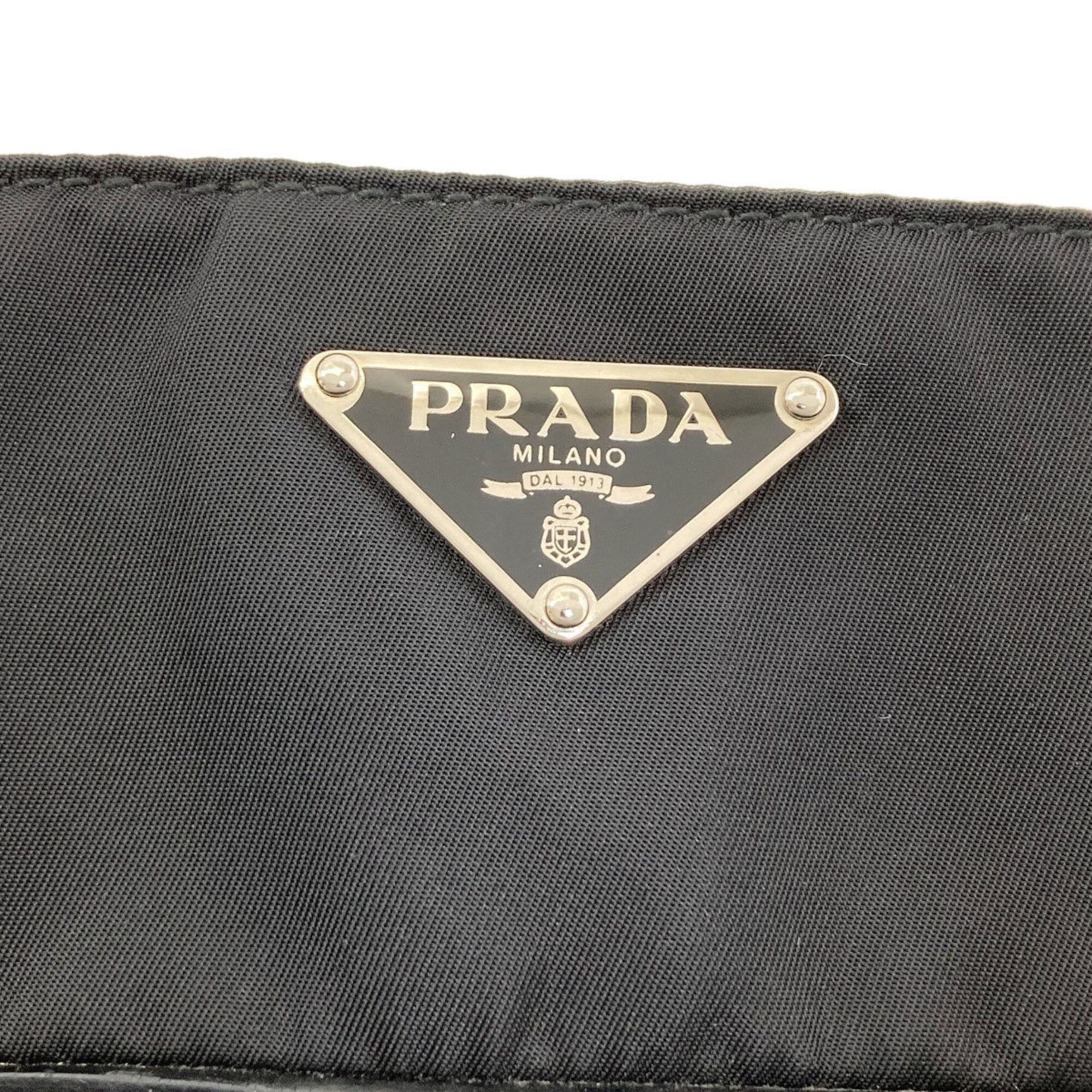 Prada Black Nylon Handbag (Pre-Owned)