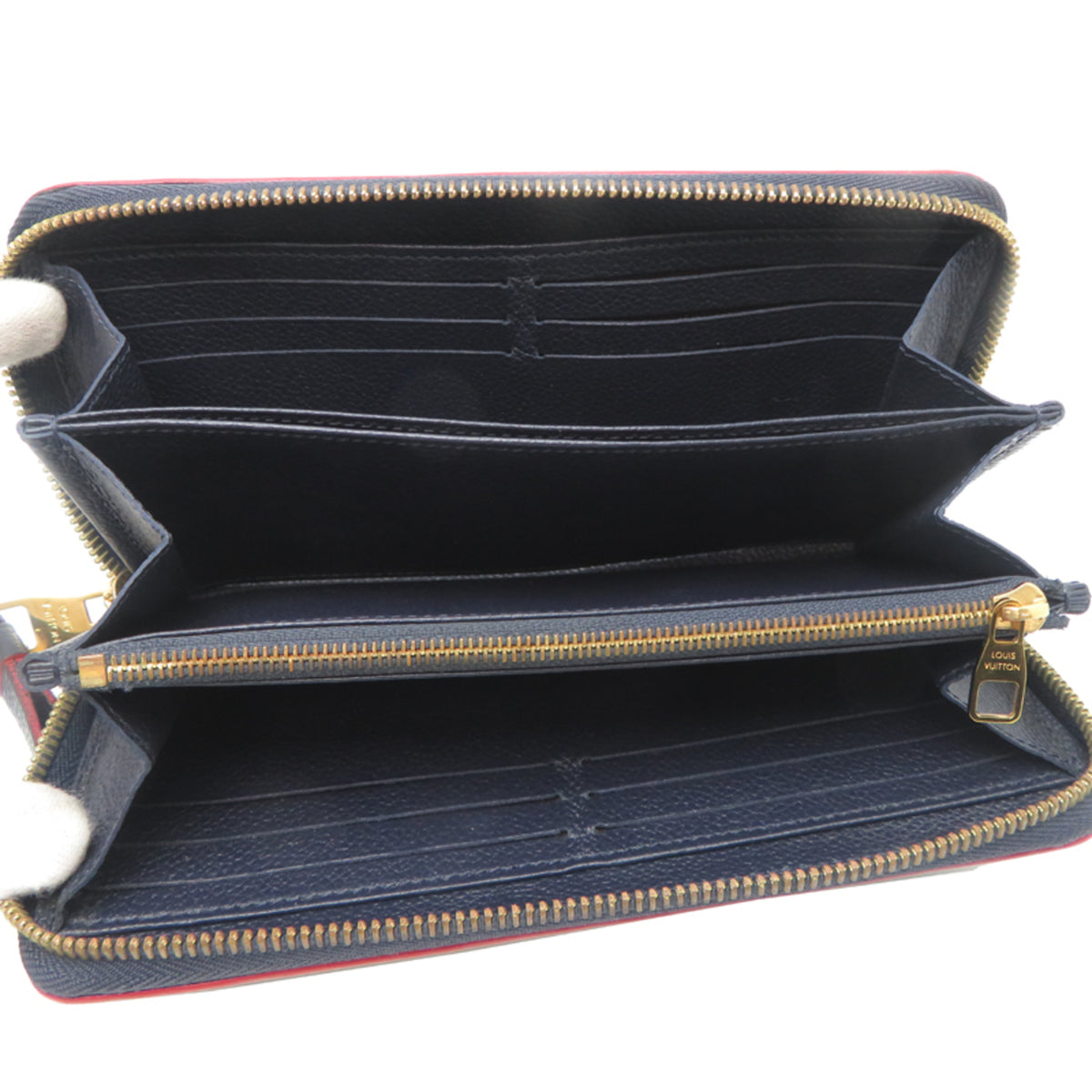 Louis Vuitton Marine Rouge Monogram Empreinte Long Wallet (Bi-Fold) (Pre-Owned)