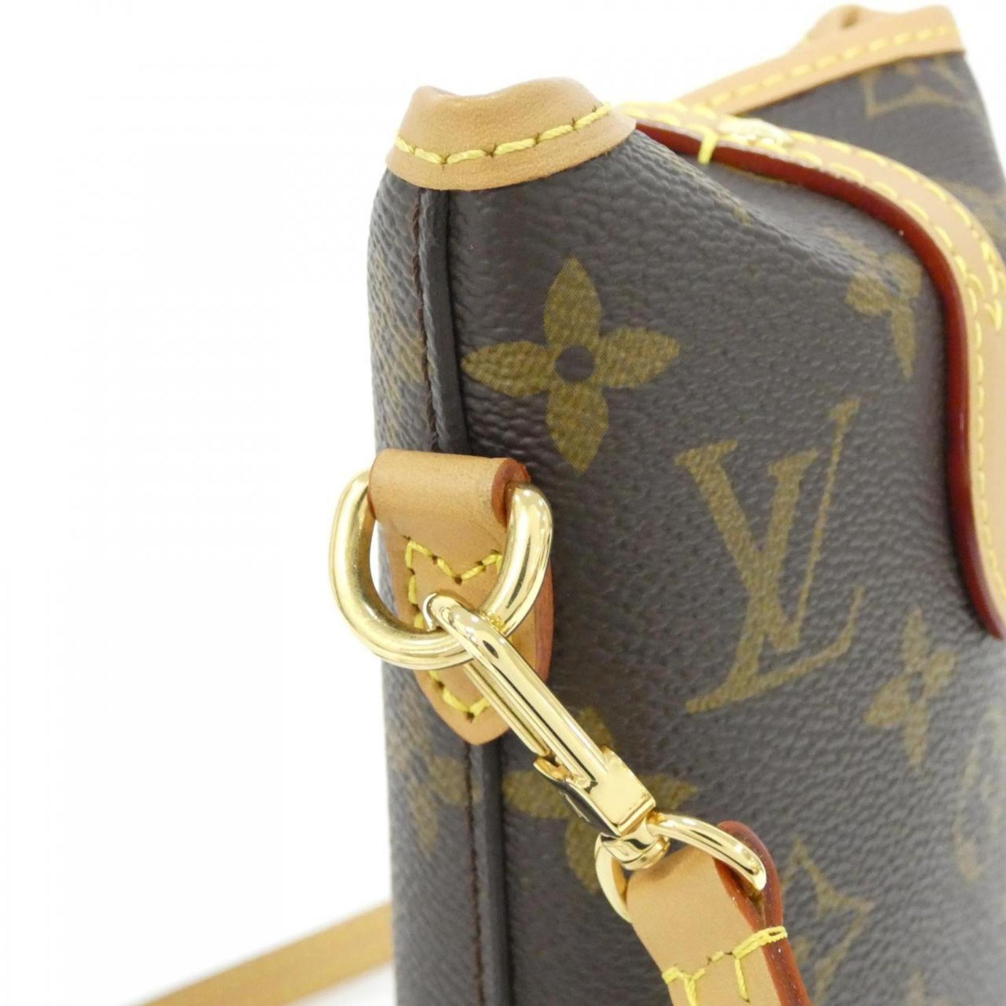 Louis Vuitton Brown Coated Canvas Handbag (Pre-Owned)