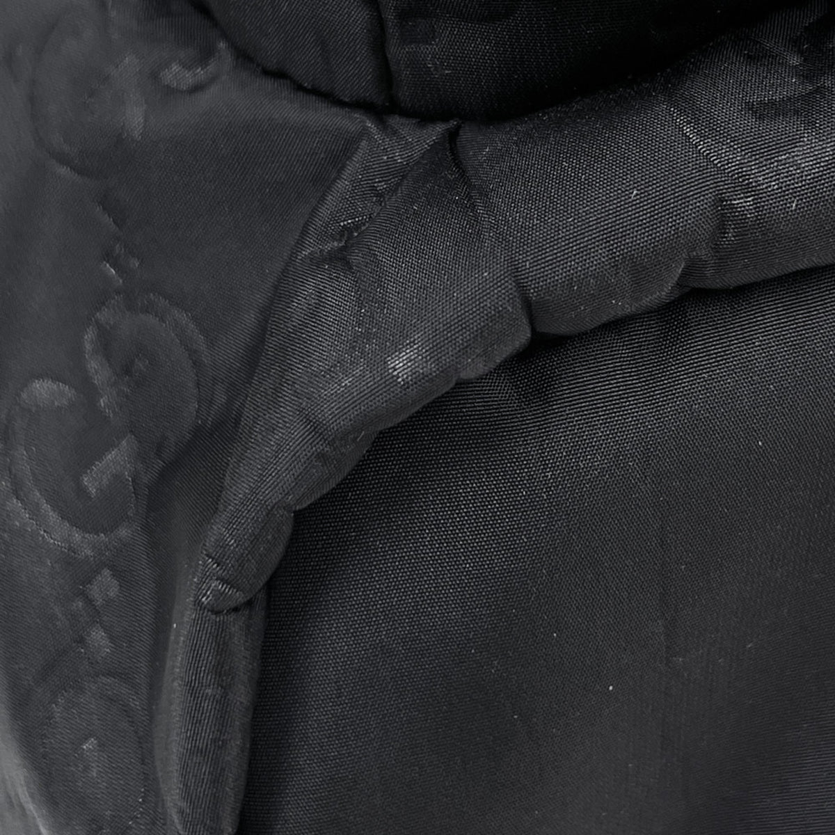 Gucci Black Nylon Leather Backpack (Pre-Owned)
