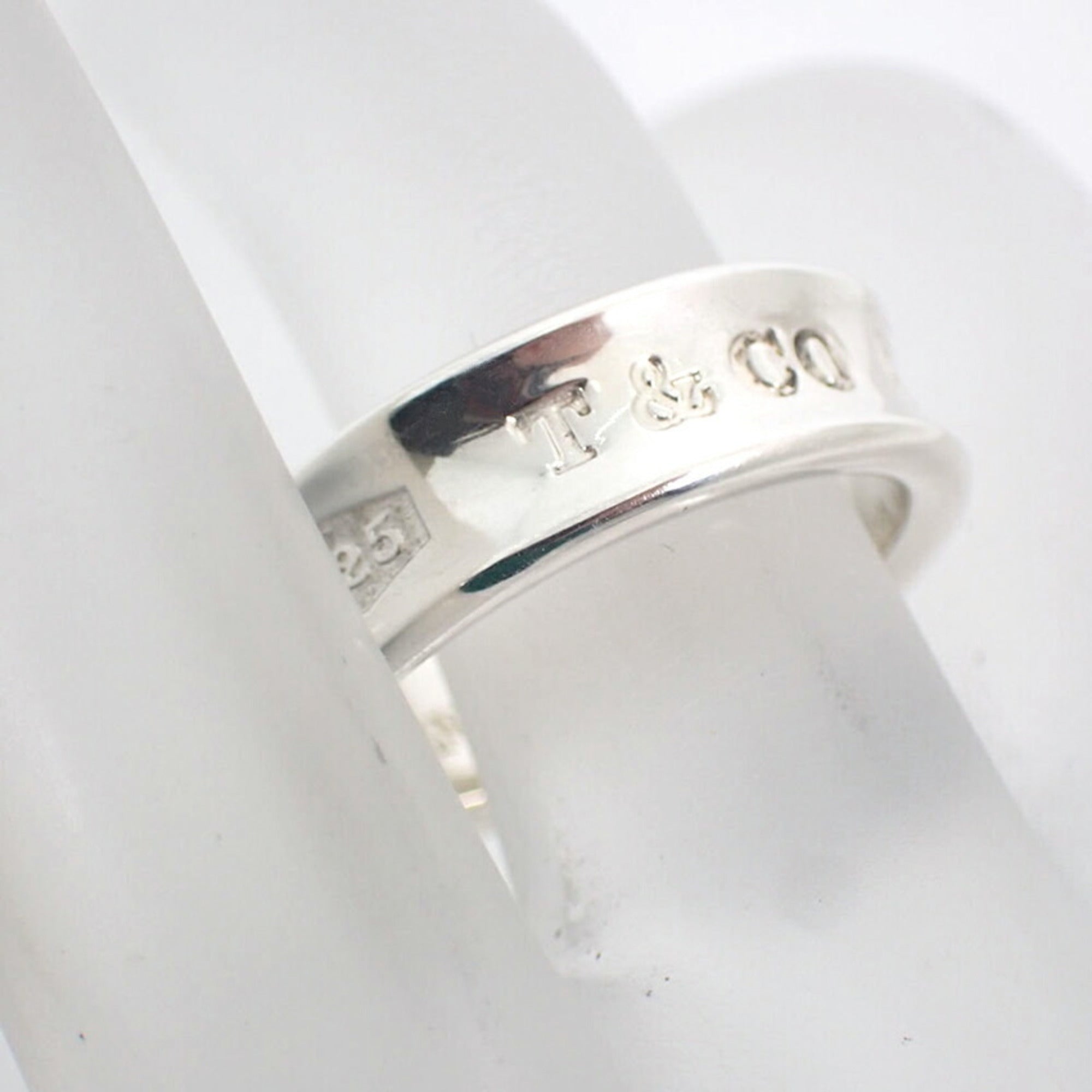 Tiffany Sterling Silver 925 Band Ring (Pre-Owned)
