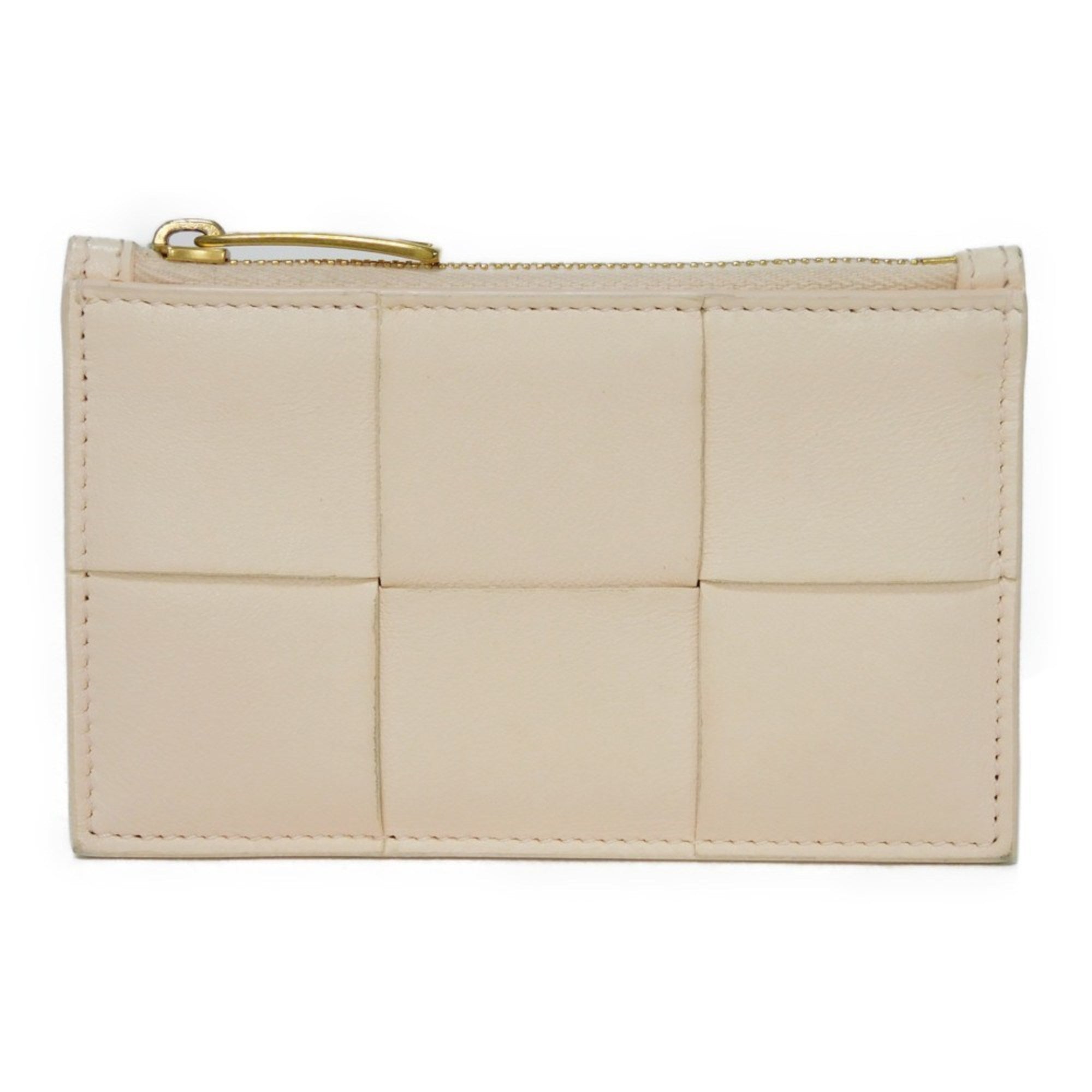 Bottega Veneta Pink Leather Coin Purse/Coin Case (Pre-Owned)
