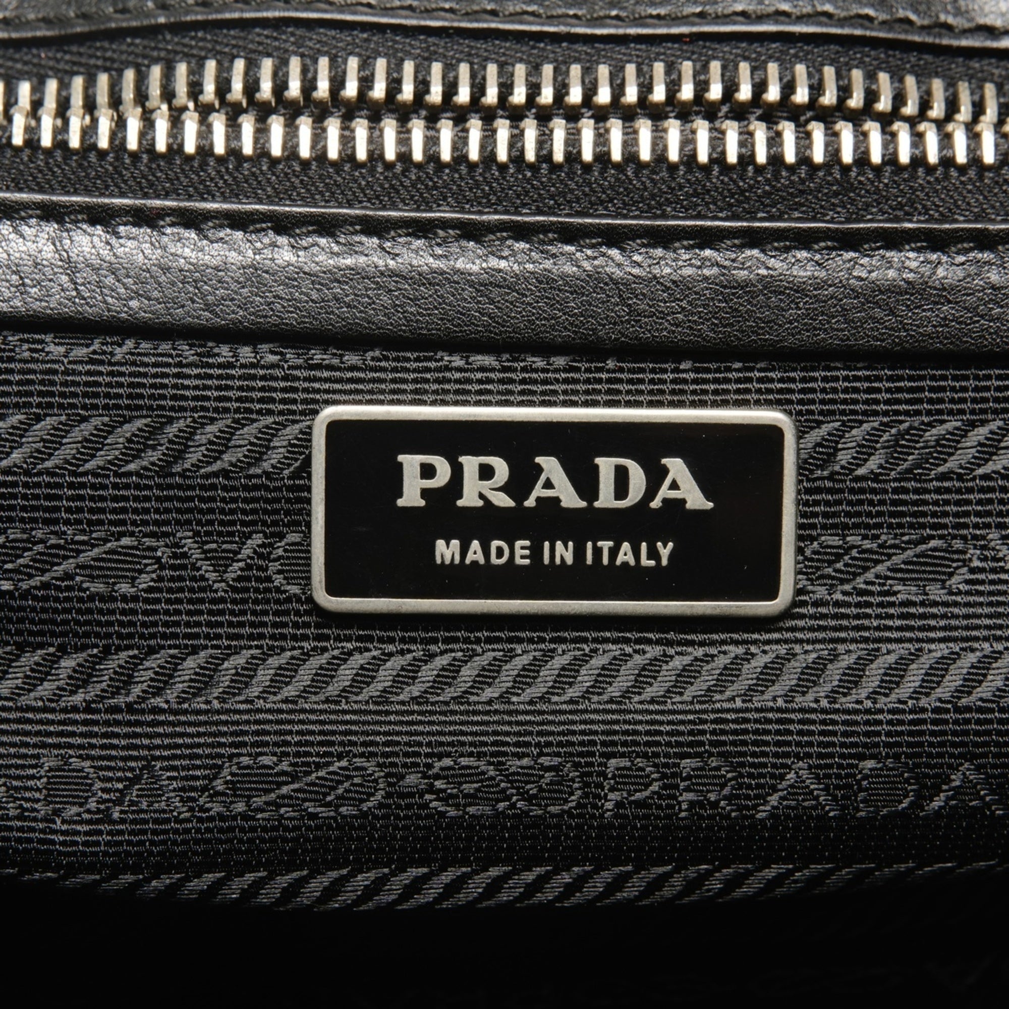 Prada Black Nylon Shoulder Bag (Pre-Owned)