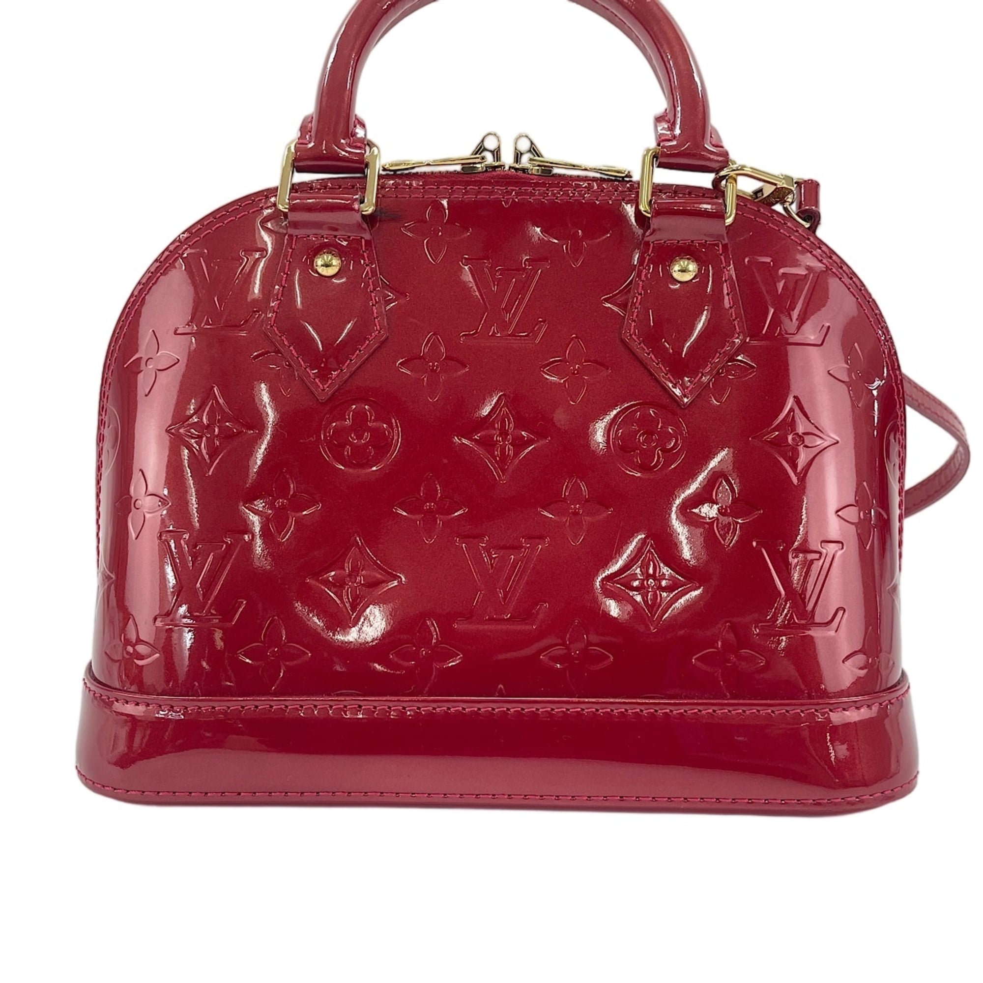 Louis Vuitton Red Color Handbag (Pre-Owned)