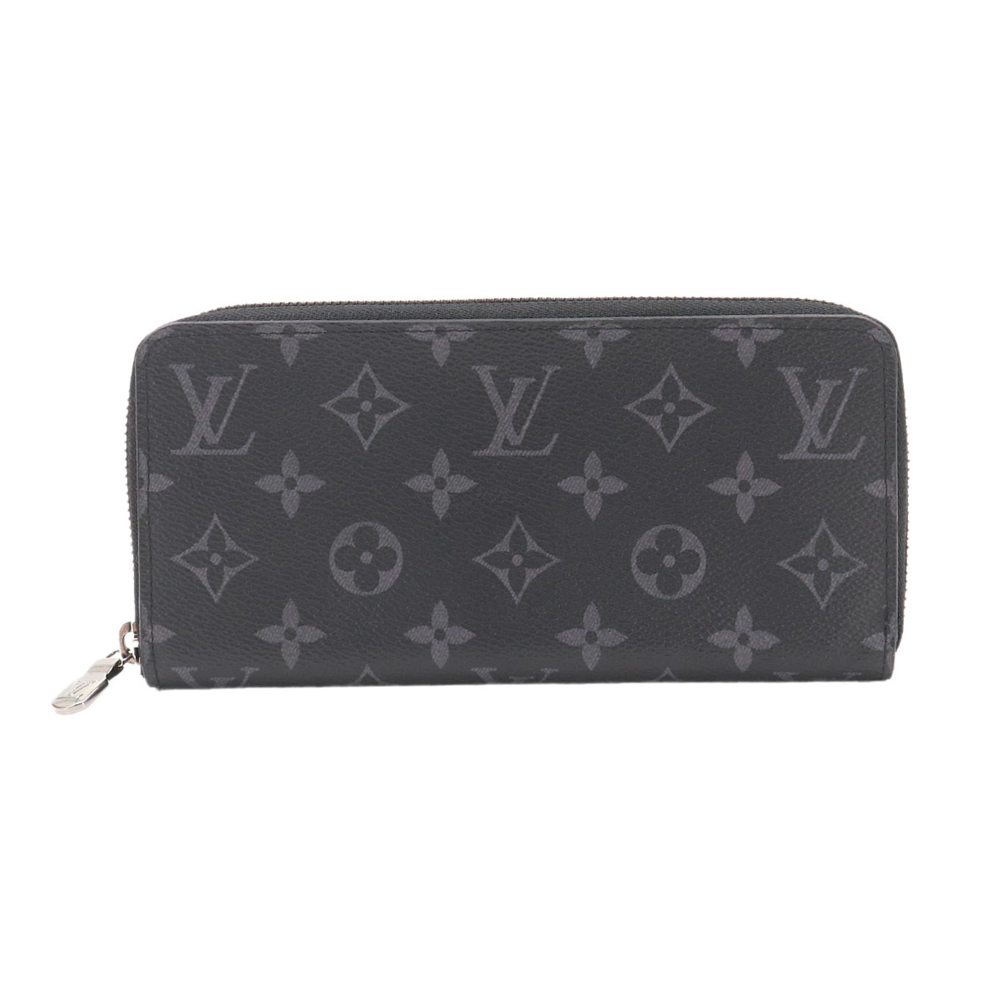 Louis Vuitton Monogram Eclipse Monogram Eclipse Monogram Eclipse Long Wallet (Bi-Fold) (Pre-Owned)