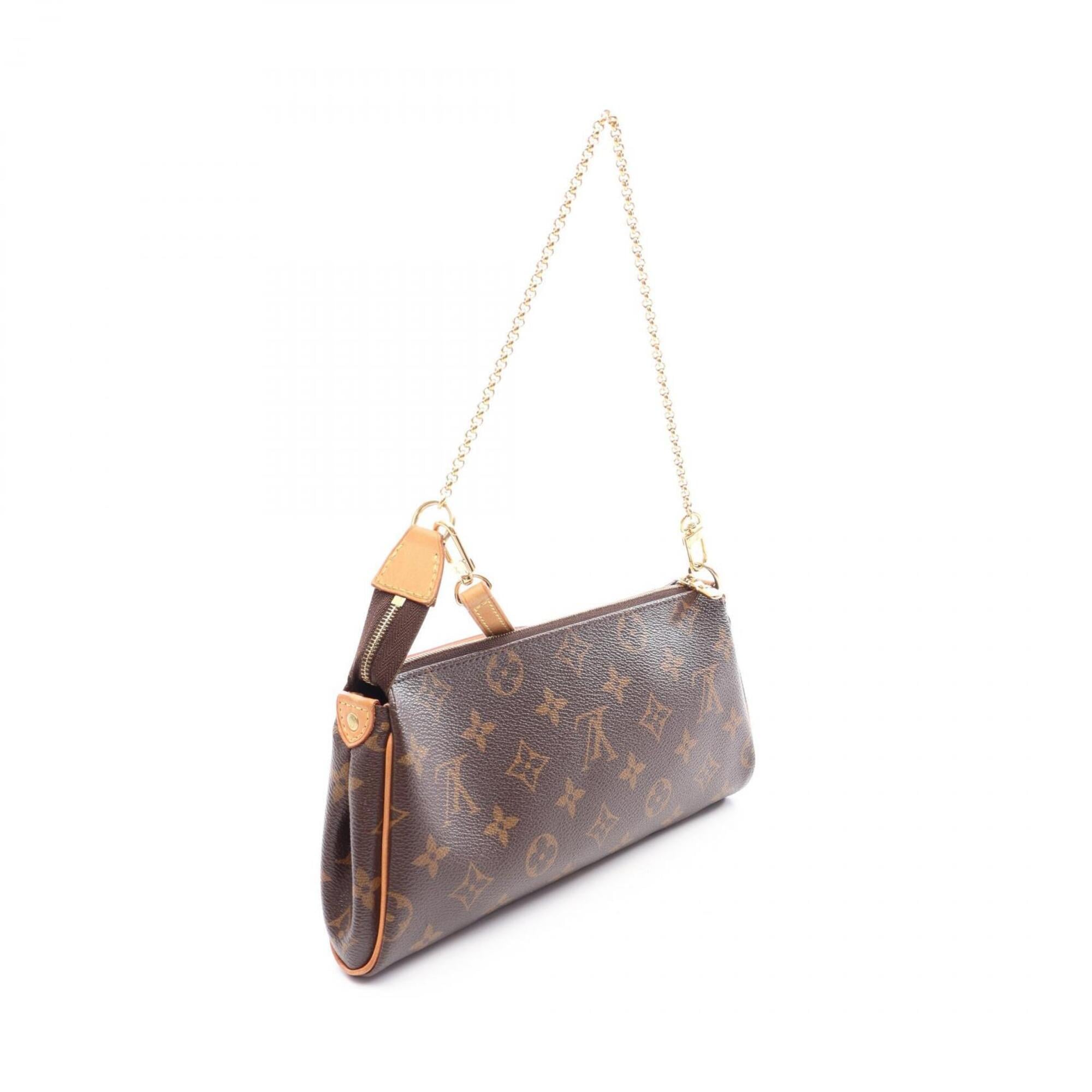 Louis Vuitton Brown Monogram Coated Canvas Leather Monogram Handbag Shoulder Bag (Pre-Owned)