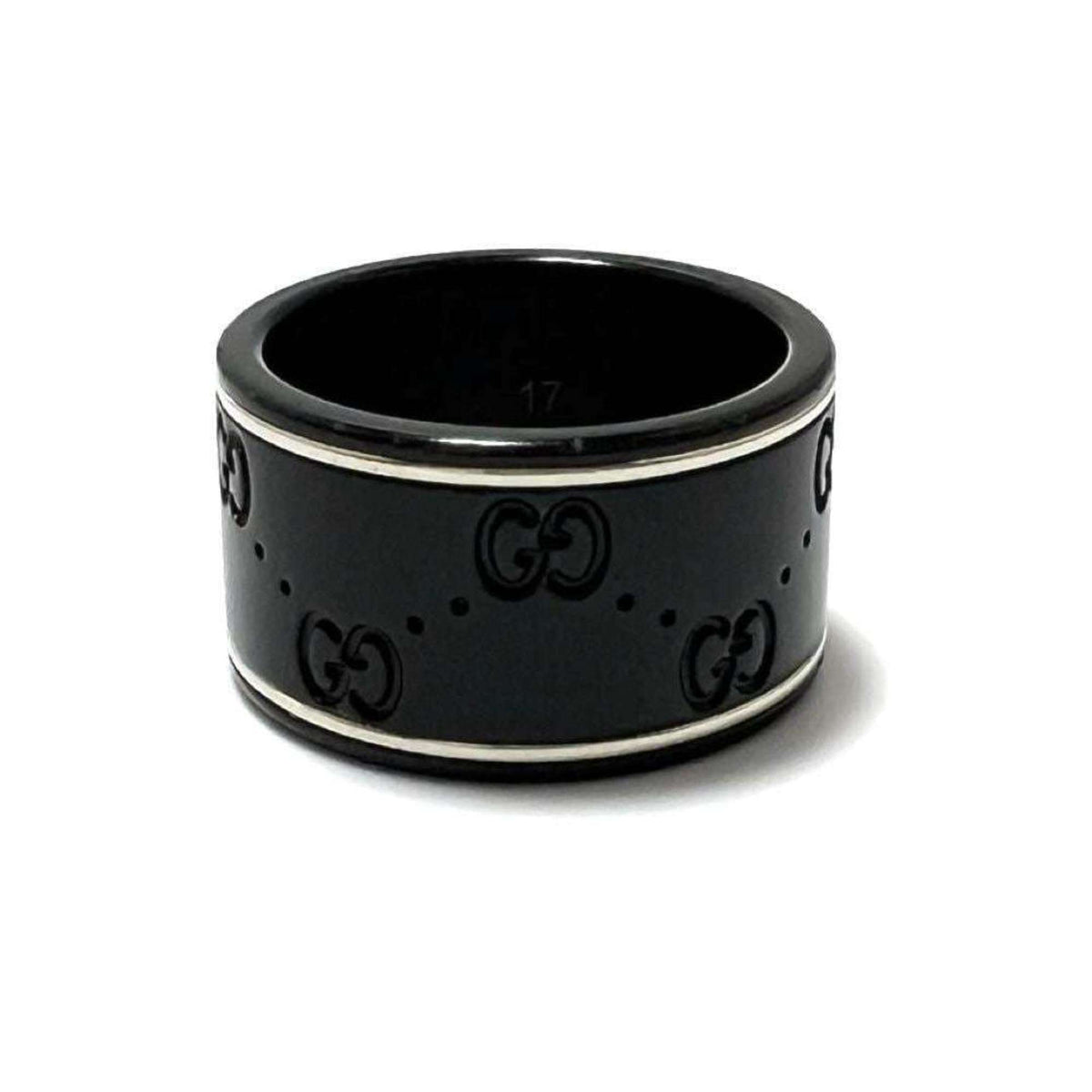Gucci White Gold (18K) Ceramic Band Ring (Pre-Owned)