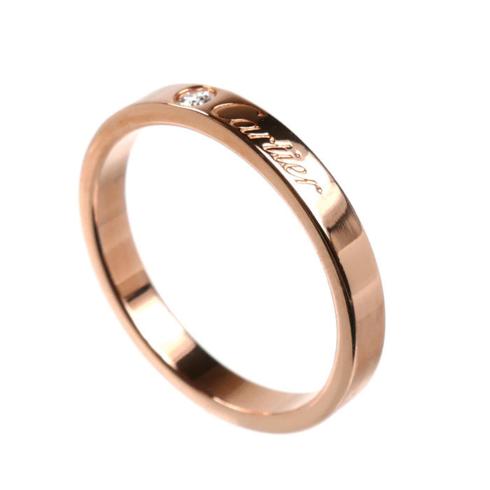 Cartier Pink Gold (18K) Band Ring (Pre-Owned)